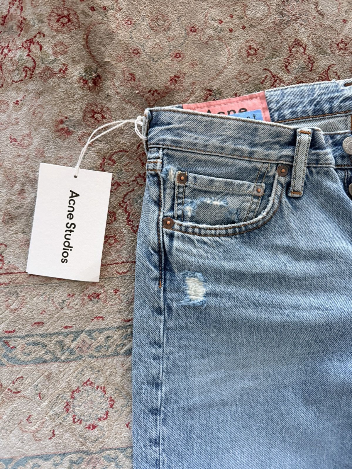 Acne Studios Acne Studios - 1996 Light Blue - NWT Size US 28 / EU 44 - 3 Thumbnail