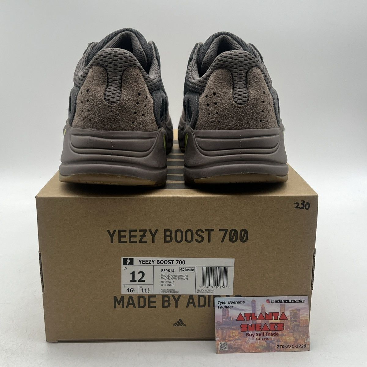 Adidas Yeezy boost 700 mauve Size US 12 / EU 45 - 3 Thumbnail