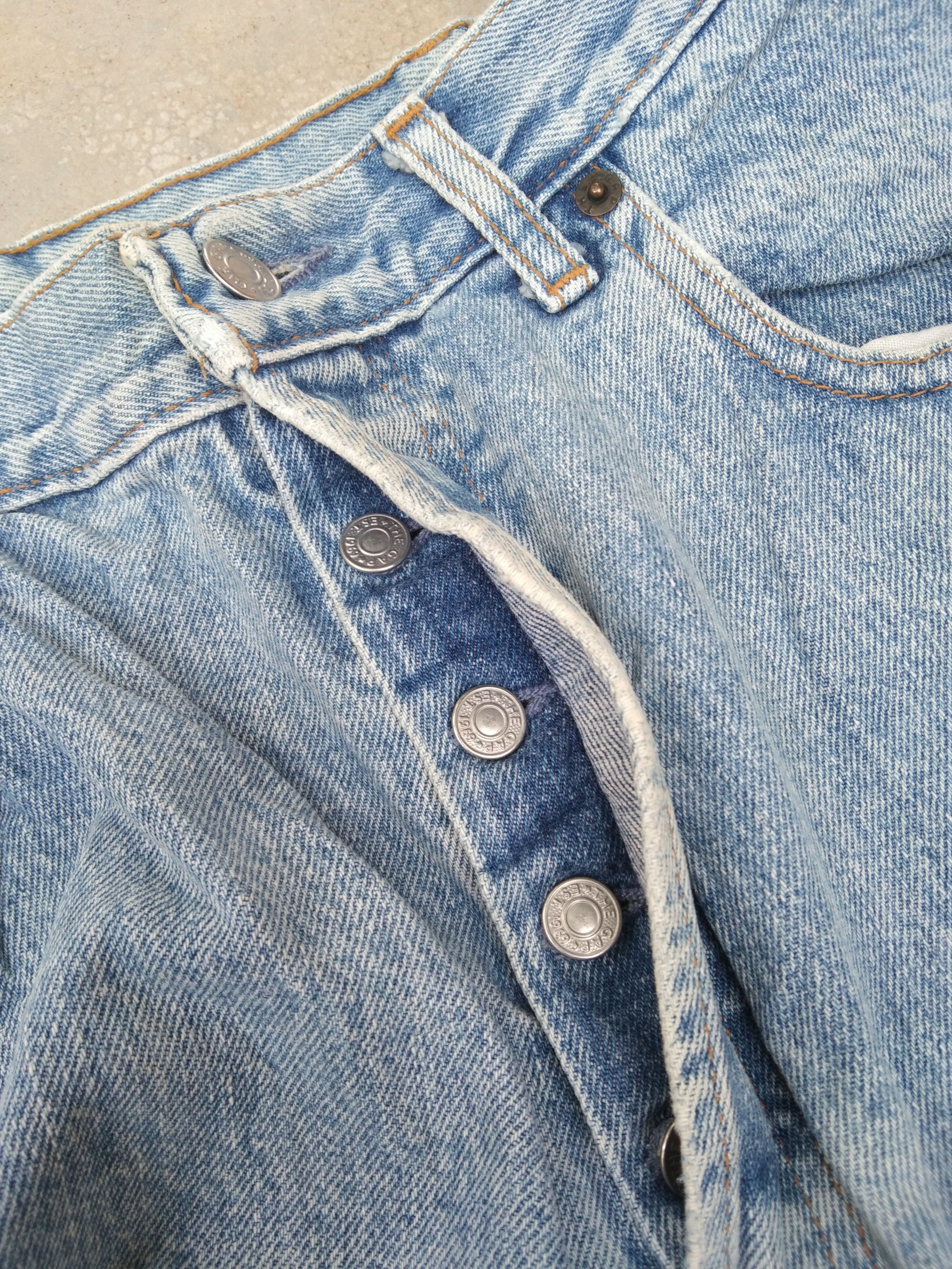 Gap Vintage Gap Made In USA Loose Baggy Jeans 36x32 Size US 36 / EU 52 - 5 Thumbnail