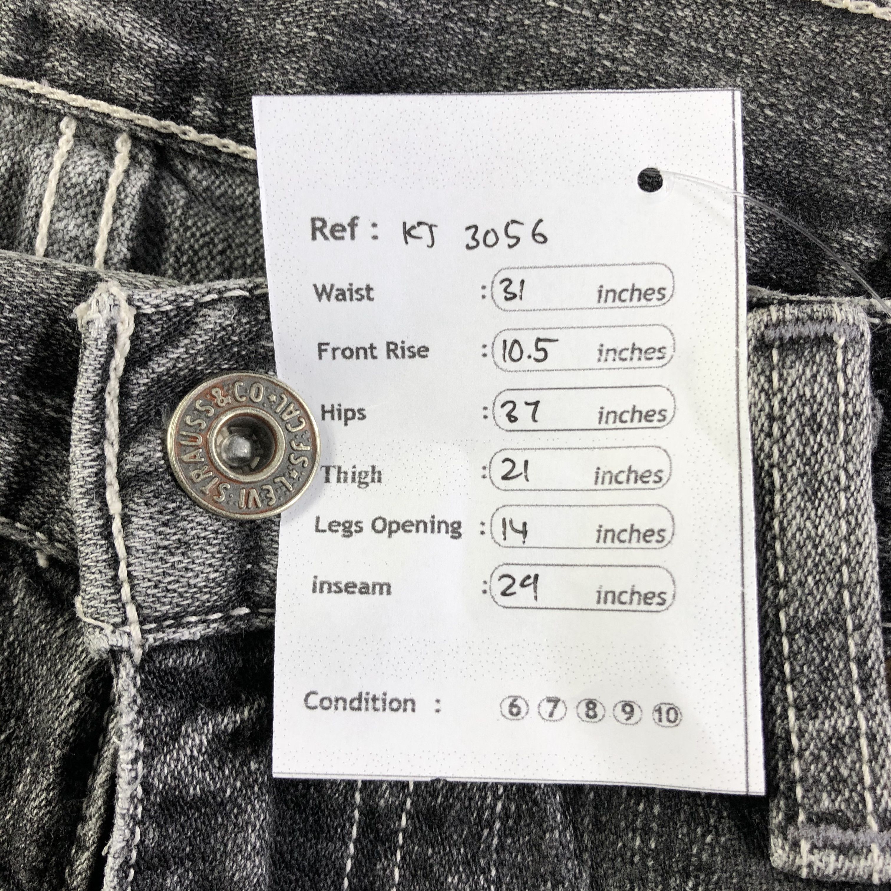 Levi's Vintage Levis 503 Jeans Ripped Denim KJ3056 Size US 31 - 13 Thumbnail