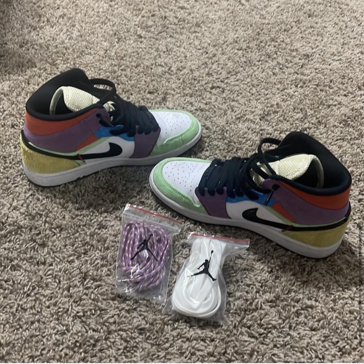 Jordan Brand × Nike Jordan 1 “Lightbulb” Size US 7 / IT 37 - 4 Thumbnail