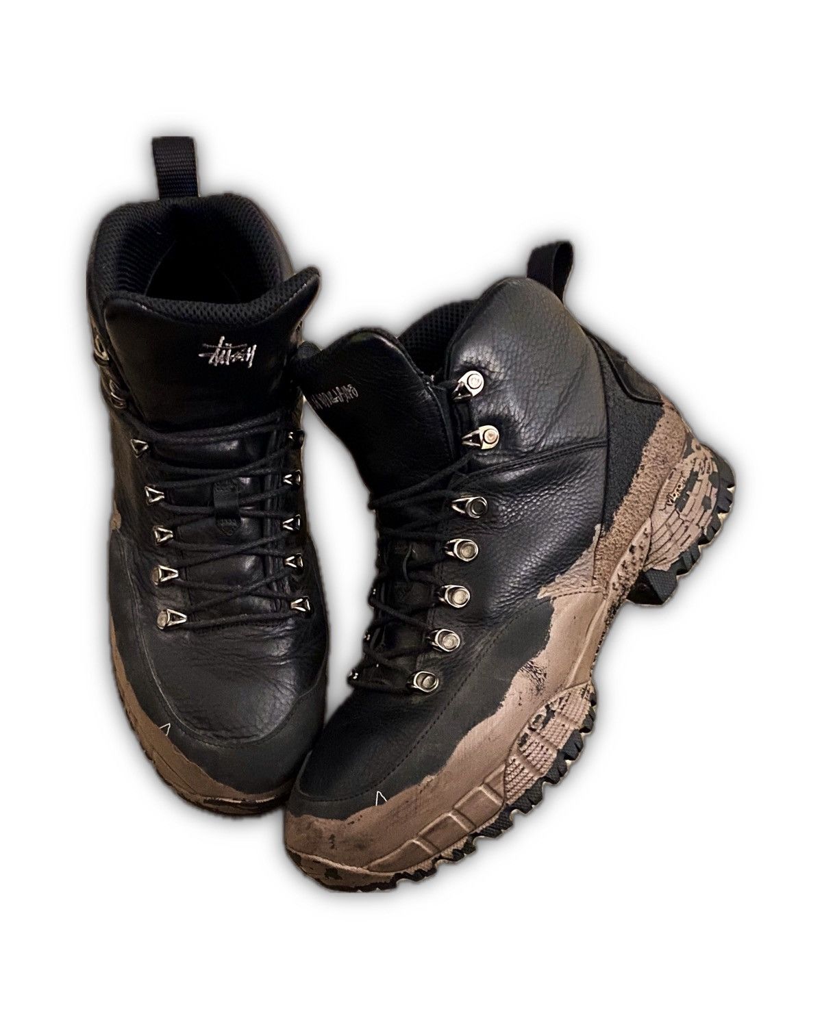 1017 ALYX 9SM × ROA × Stussy Stussy x Matthew Williams ROA Hiking Boots Size US 11.5 / EU 44-45 - 1 Thumbnail