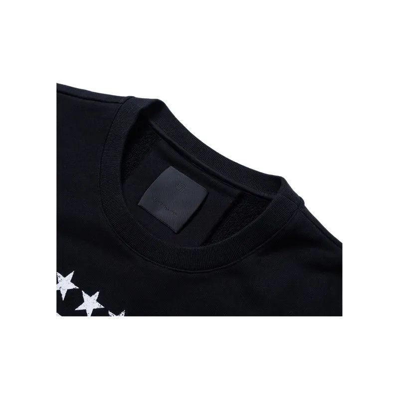 Givenchy o1srvl11e0625 Logo Printed Crewneck Sweatshirt in Black Size US XXL / EU 58 / 5 - 5 Thumbnail
