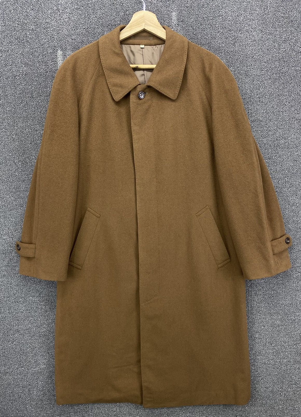 Yves Saint Laurent Vintage Yves Saint Laurent Homme Wool Long Jacket Size US M / EU 48-50 / 2 - 1 Thumbnail