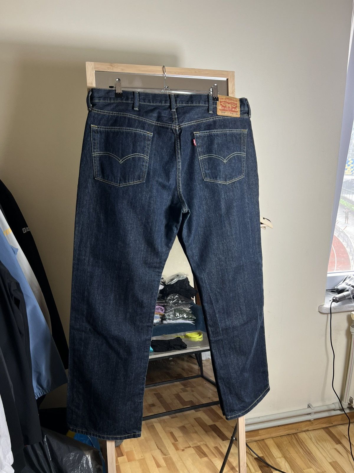 Levi's Vintage Levis 559 Straight Blue Jeans Levi's Denim Size US 40 / EU 56 - 1 Thumbnail