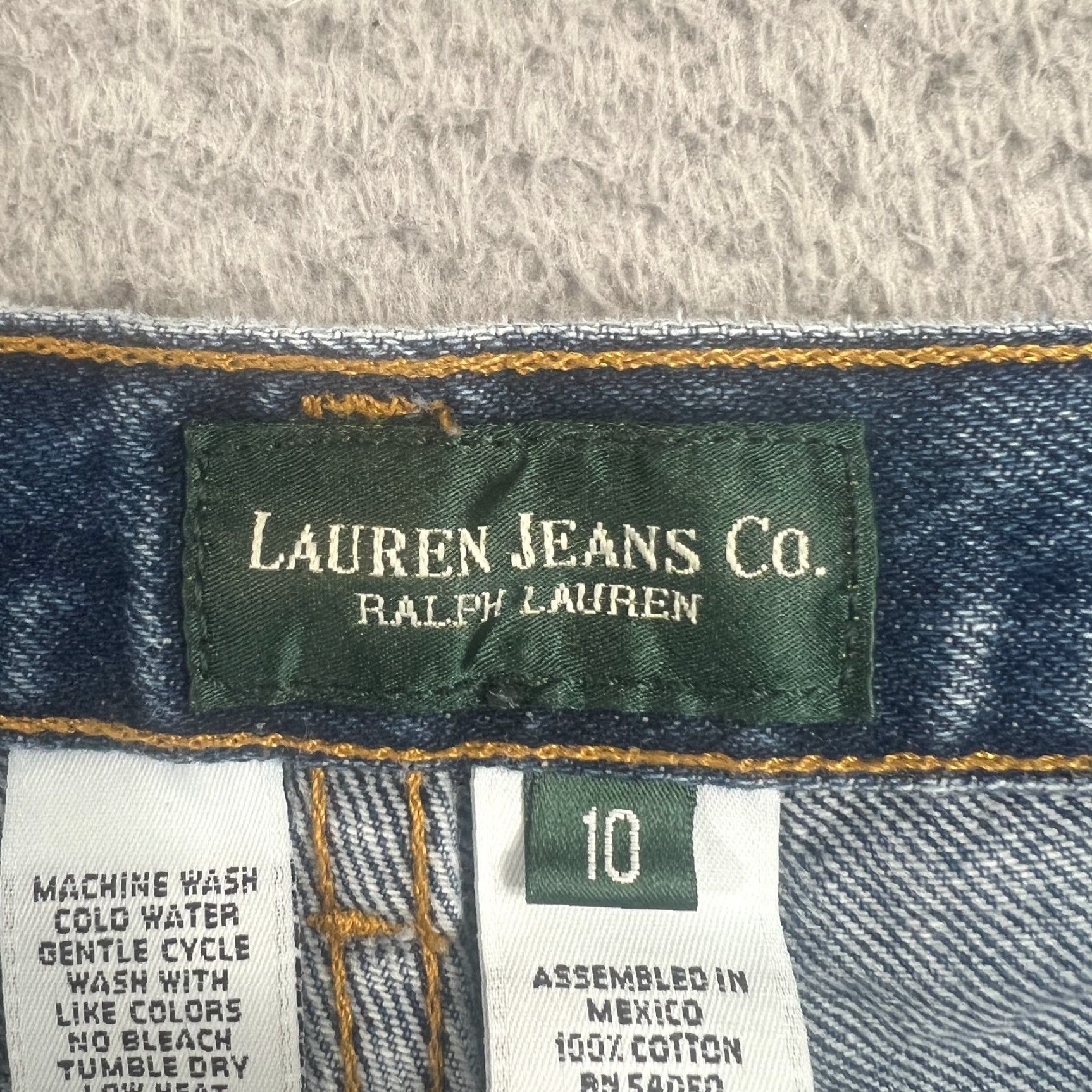 Ralph Lauren VINTAGE Ralph Lauren LRL Jeans Women Straight Jeans Size 10 Blue Size 32" / US 10 / IT 46 - 7 Thumbnail