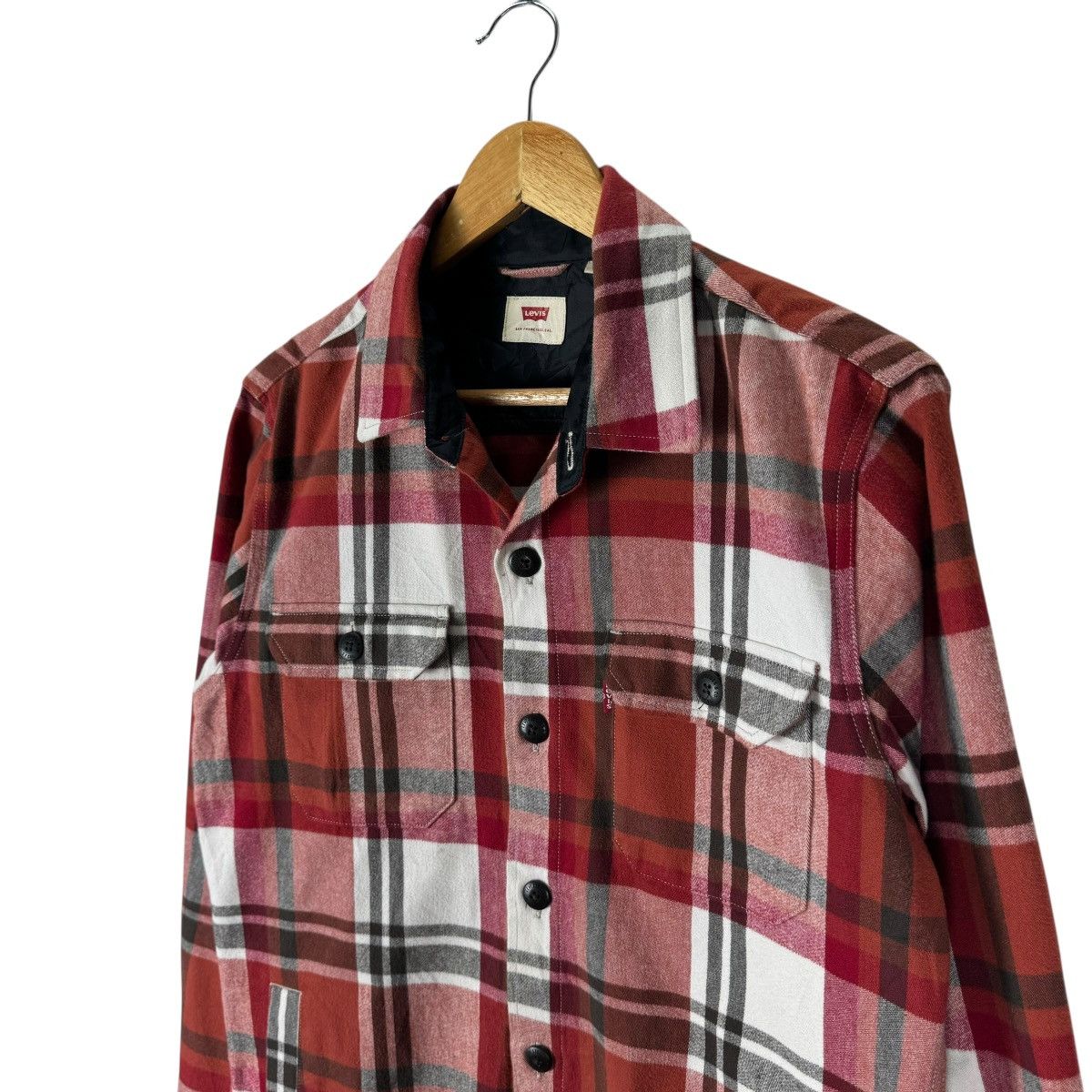 Cowboy Equipment × LVC × Levi's ☀️LEVIS FLANNEL TARTAN BUTTON SHIRTS Size US S / EU 44-46 / 1 - 5 Thumbnail