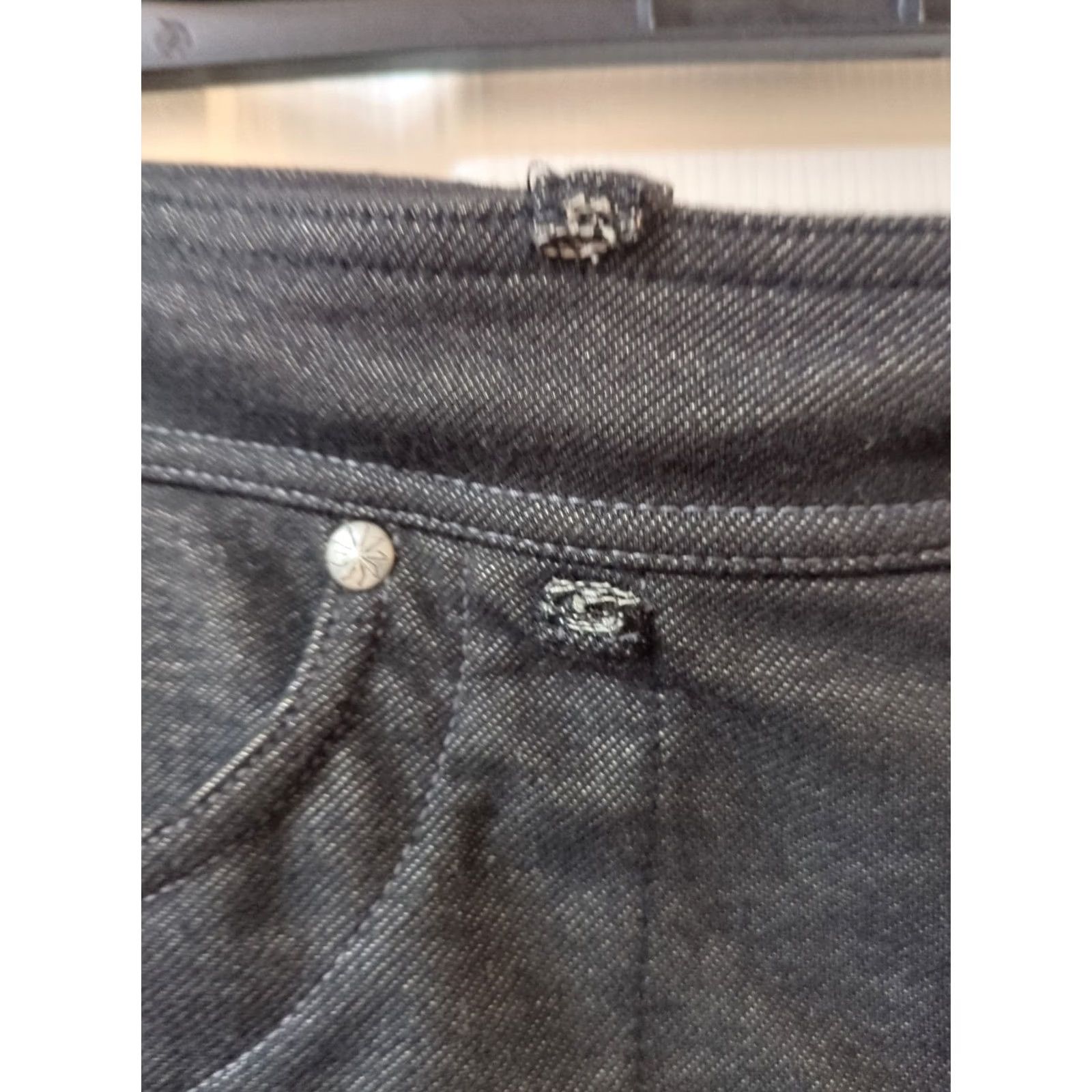 Athleta Athleta Leggings Skirted Black S 2-in-1 One Piece Comfort Elastic Waist Pockets Drawstring Size 28" / US 6 / IT 42 - 2 Thumbnail