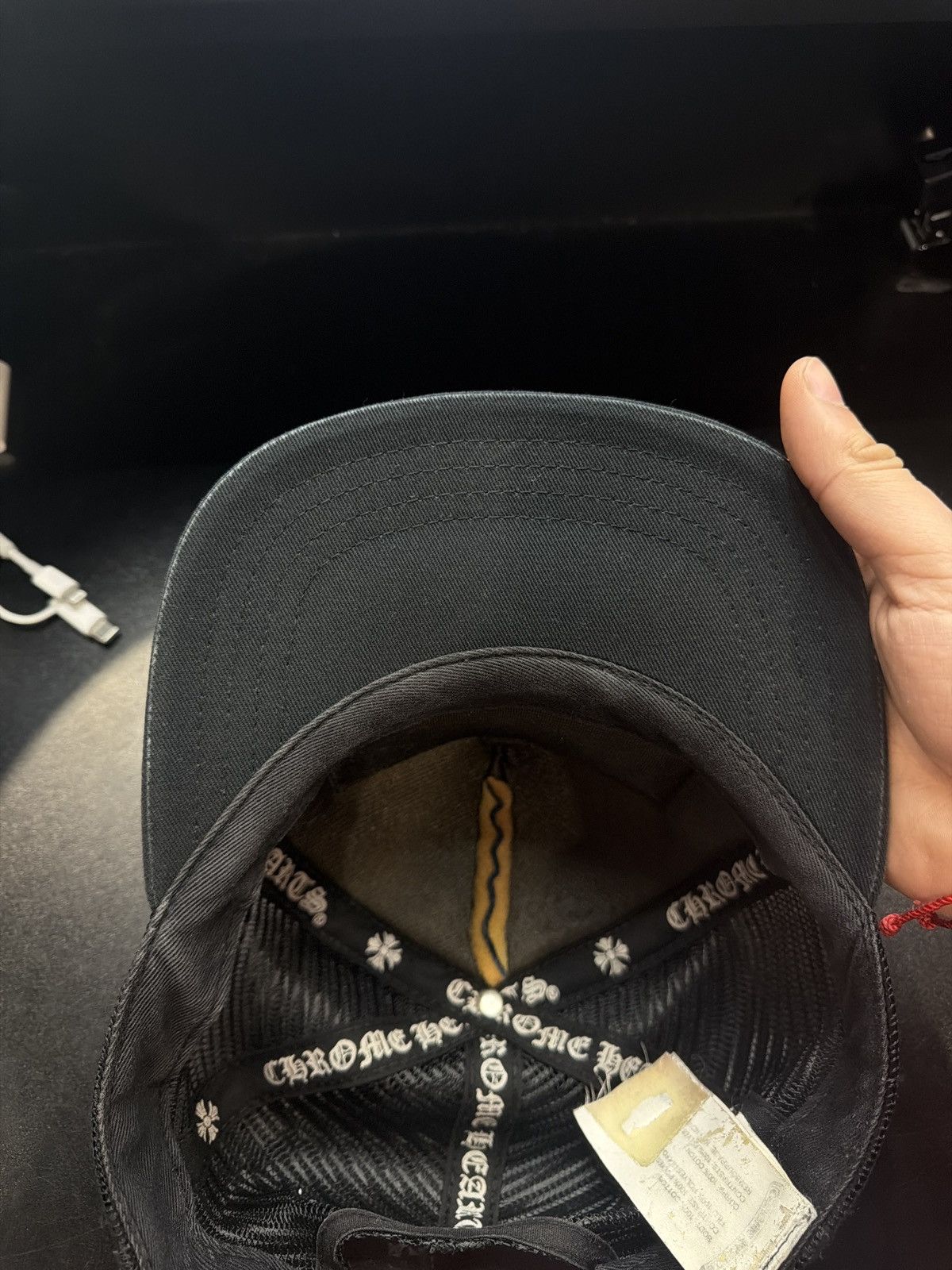 Chrome Hearts Chrome Hearts Matty boy Hollywood Hat Black Used Size ONE SIZE - 2 Thumbnail