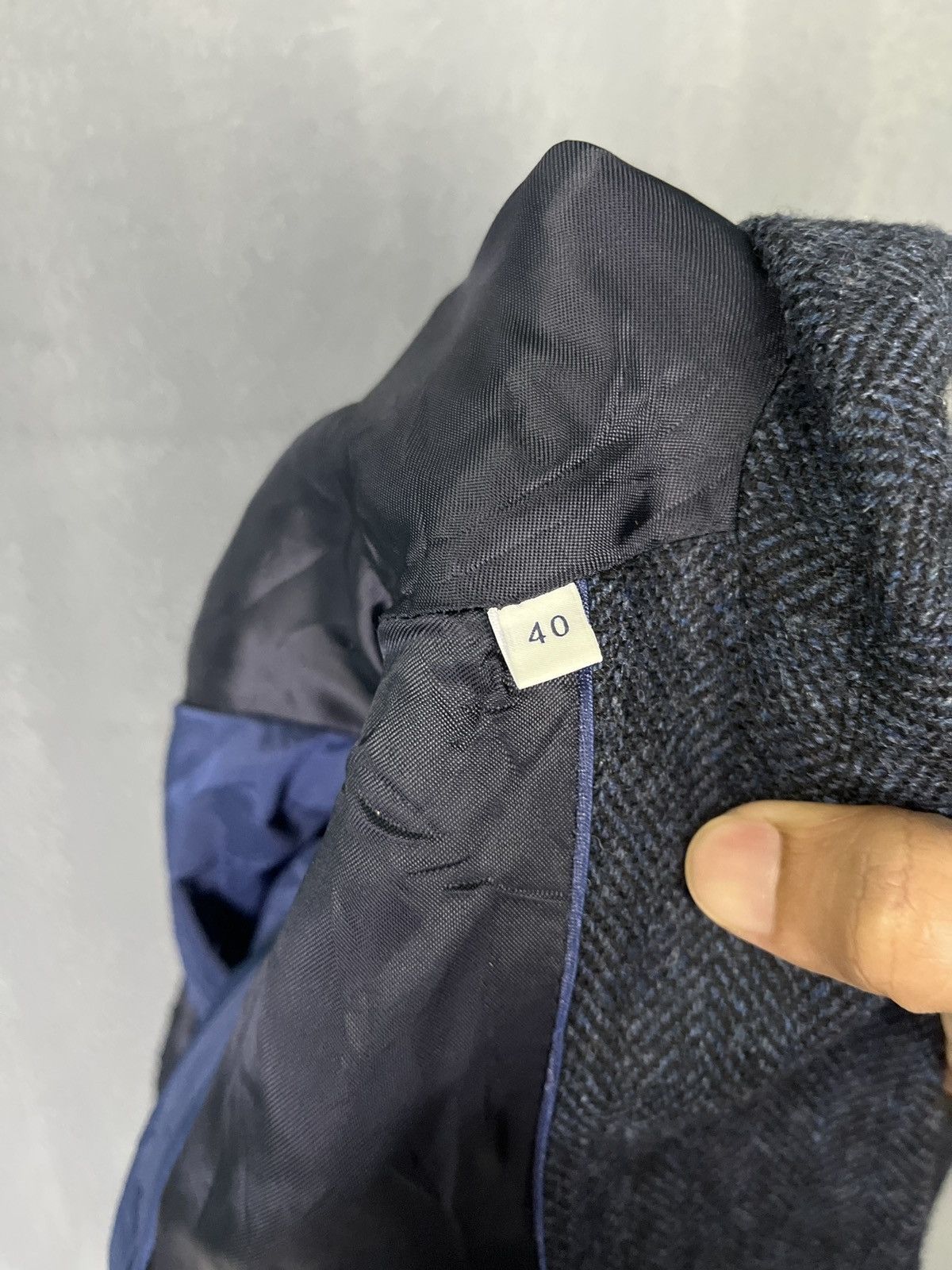 Ballantyne 🔥Last Drop🔥 Ballantyne Herringbone Blazer Made in Italy Size 40R - 13 Thumbnail
