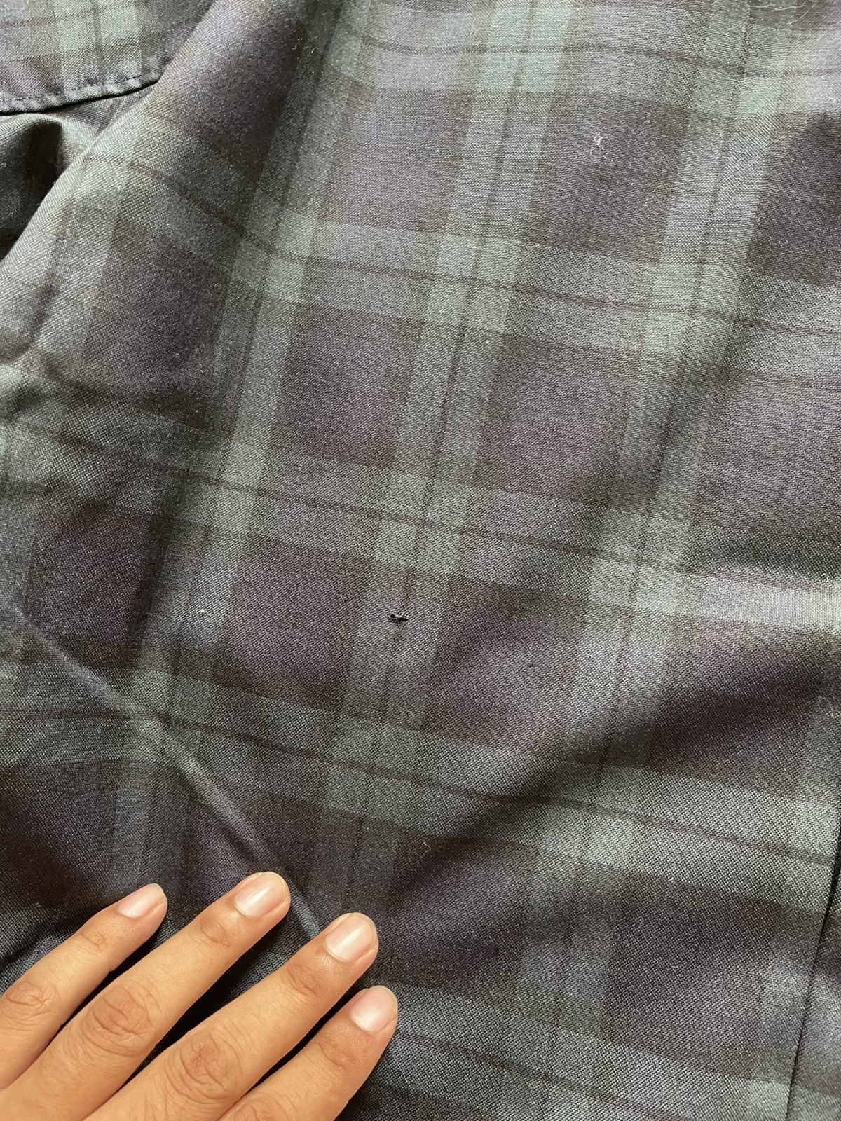 Issey Miyake 70s Issey Miyake Studio Plaid Crop Wool Jacket A1 Size US L / EU 52-54 / 3 - 12 Thumbnail
