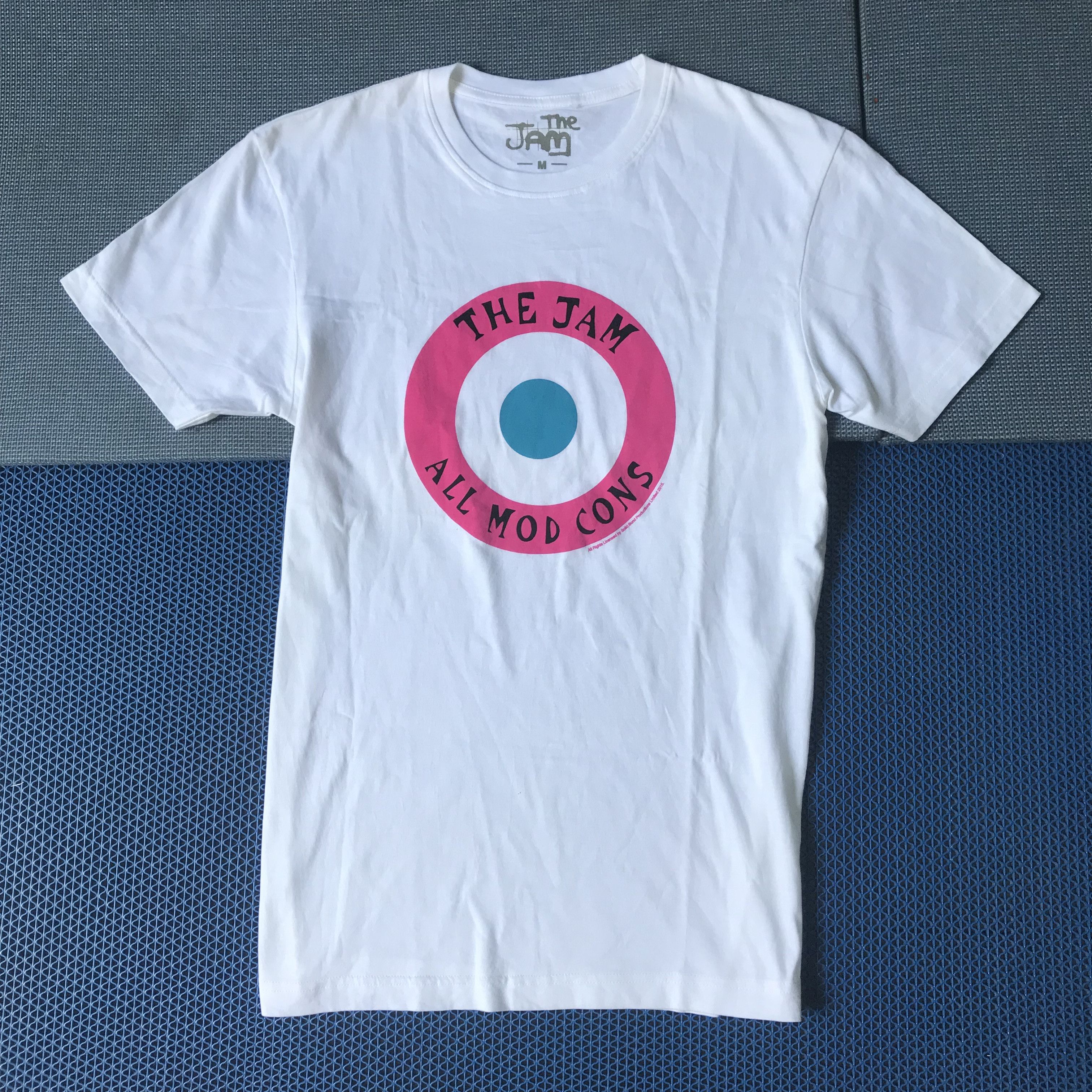 Band Tees The Jam All Mod Cons Tshirt White Mod Target band tshirt Size US M / EU 48-50 / 2 - 1 Thumbnail