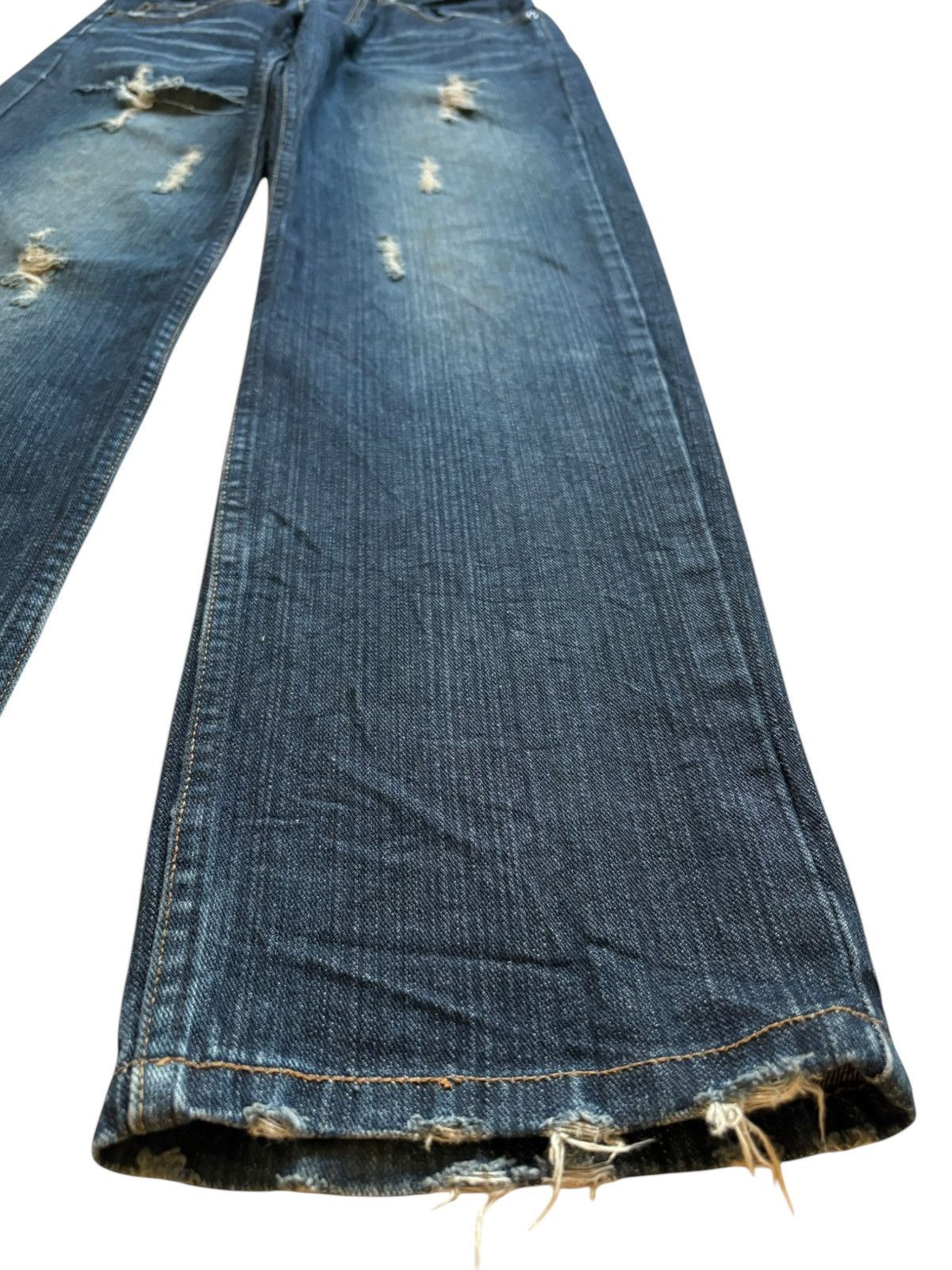 Japanese Brand Vintage Japanese Brand Mud Wash Distressed Jeans Size US 30 / EU 46 - 7 Thumbnail