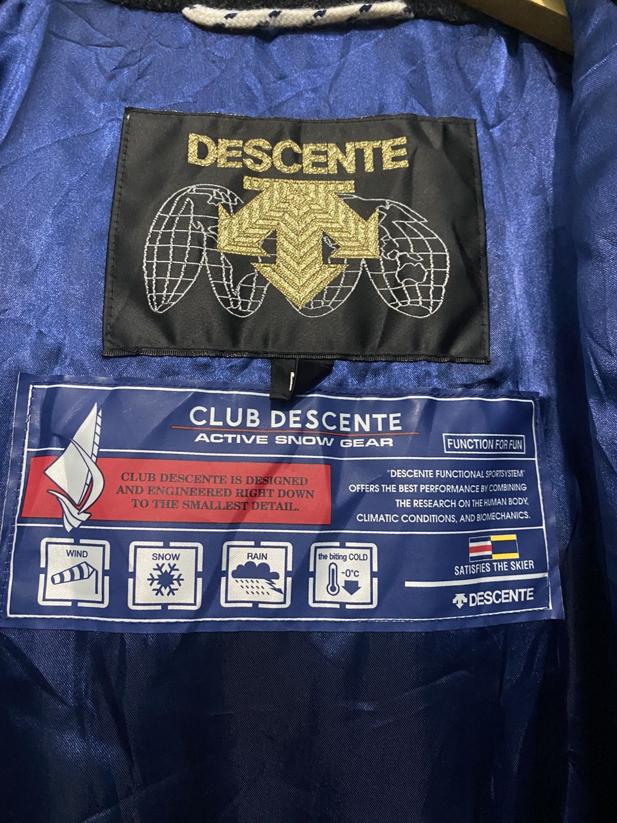 Descente Vintage descente active snow gear parka ski jacket Size US M / EU 48-50 / 2 - 17 Thumbnail