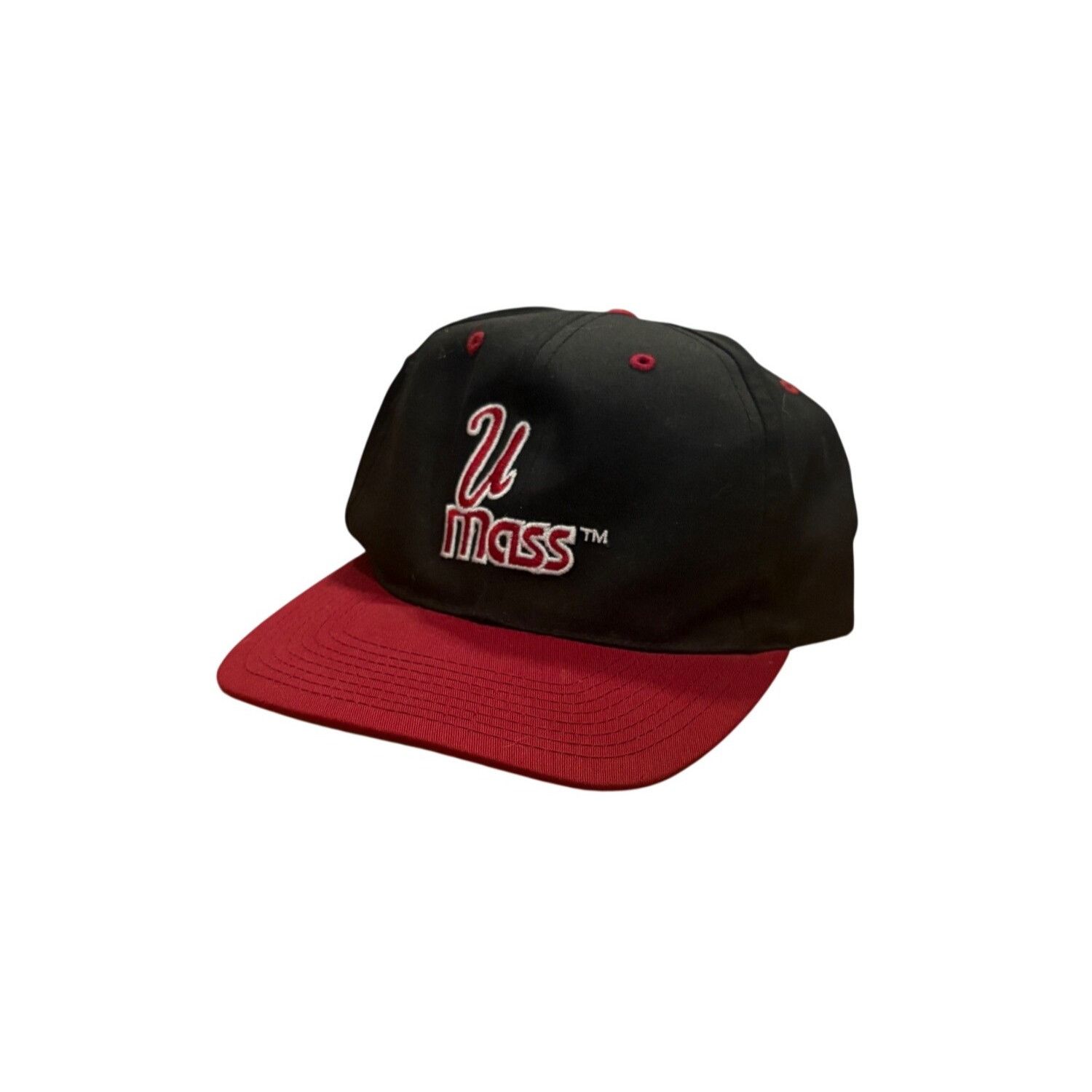 Other Vintage 90s The G Cap UMass Minutemen Snapback Hat Black NCA Size ONE SIZE - 3 Thumbnail