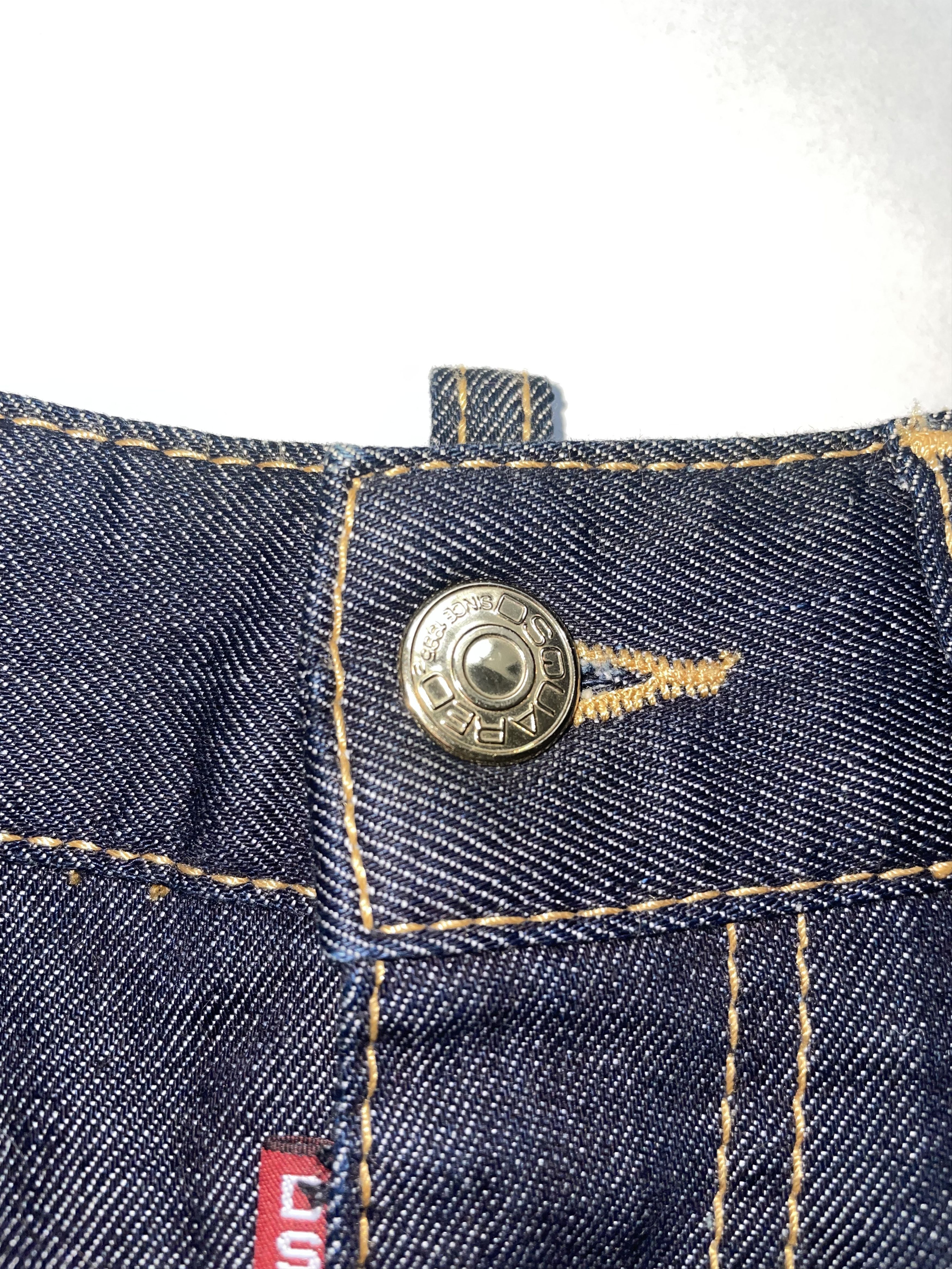 Blue Denim Jean Mid-length Skirt - Size EU36 UK4 2XSmall