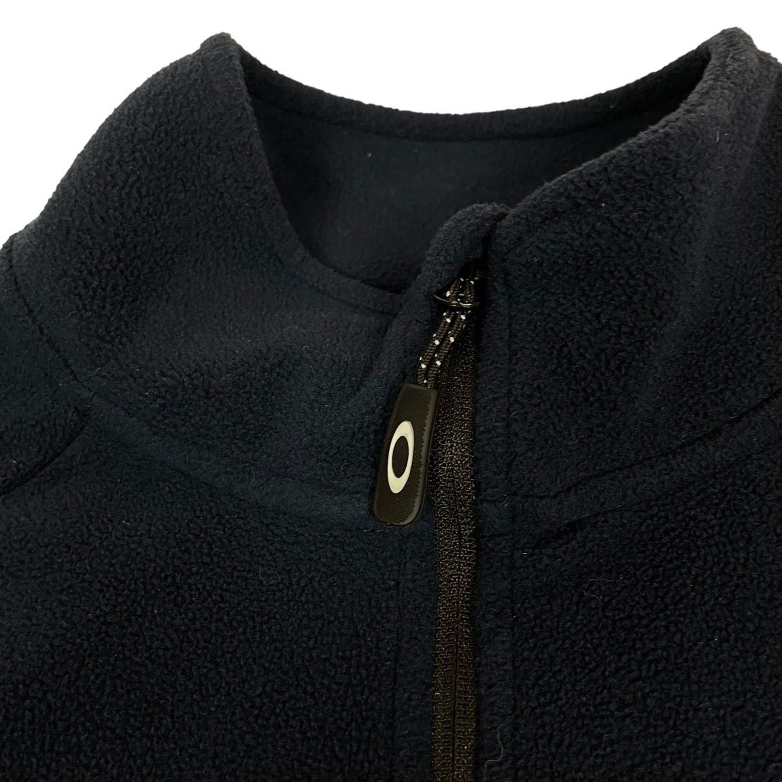 Oakley × Vintage Oakley Women's Blue Ridge Ltd 1/2 Zip Fleece Lined Sweater L Size L / US 10 / IT 46 - 4 Thumbnail