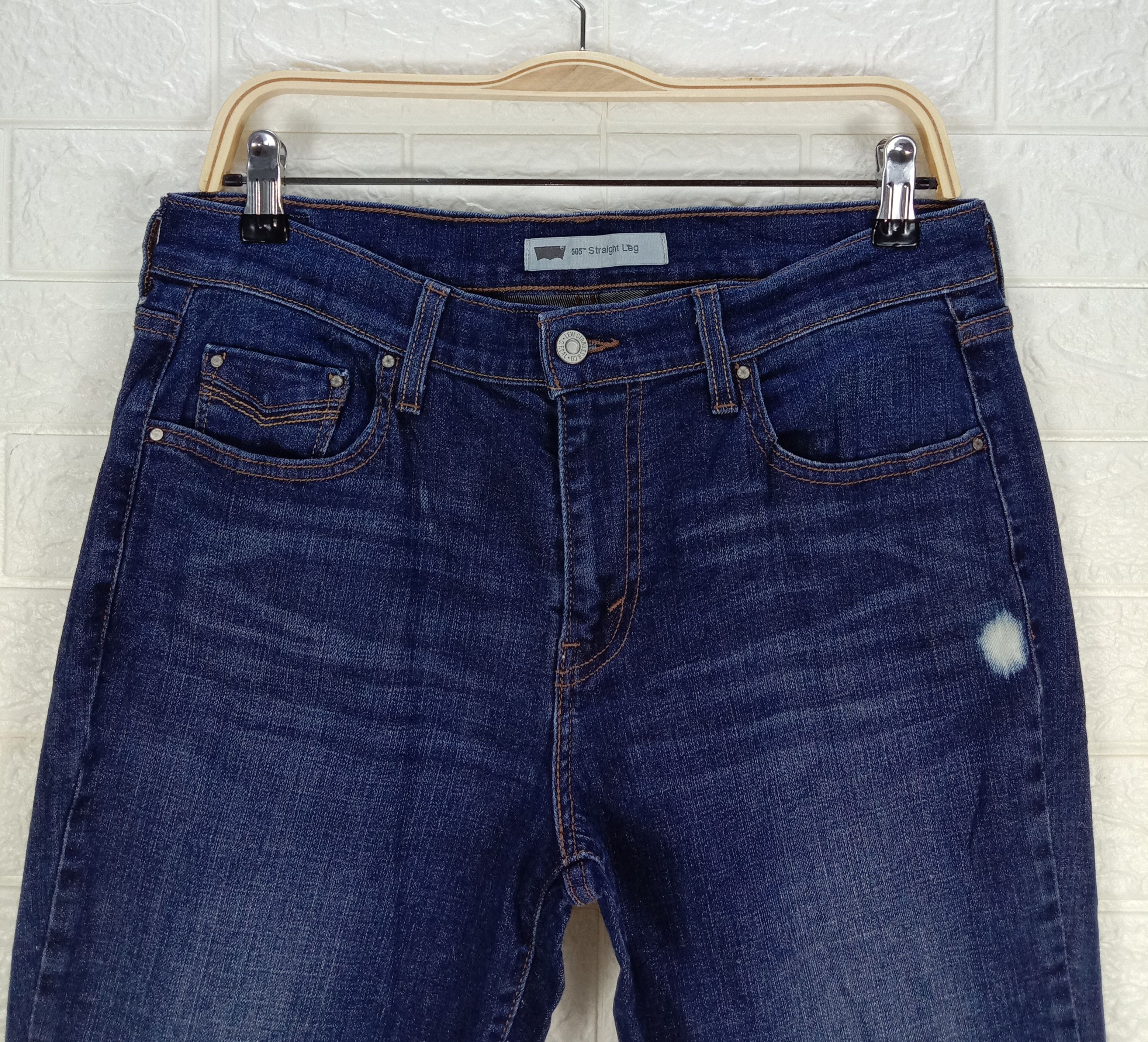 Levi's Vintage Levi's 505 Jeans Straight Leg Denim Size 30" / US 8 / IT 44 - 2 Thumbnail