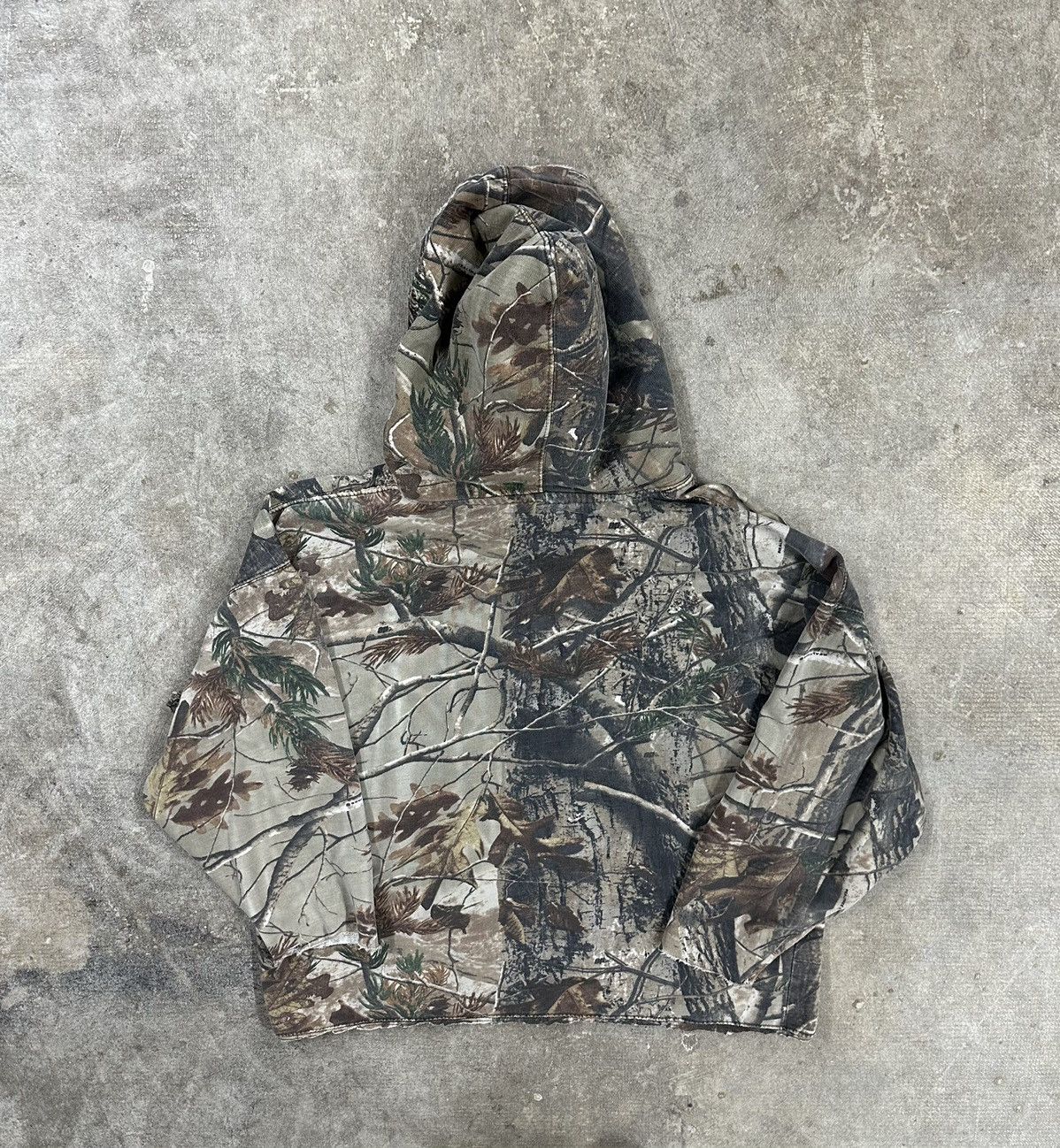 Realtree Crazy Y2K Realtree Camouflage Spell Out Hoodie Size S / US 4 / IT 40 - 2 Thumbnail