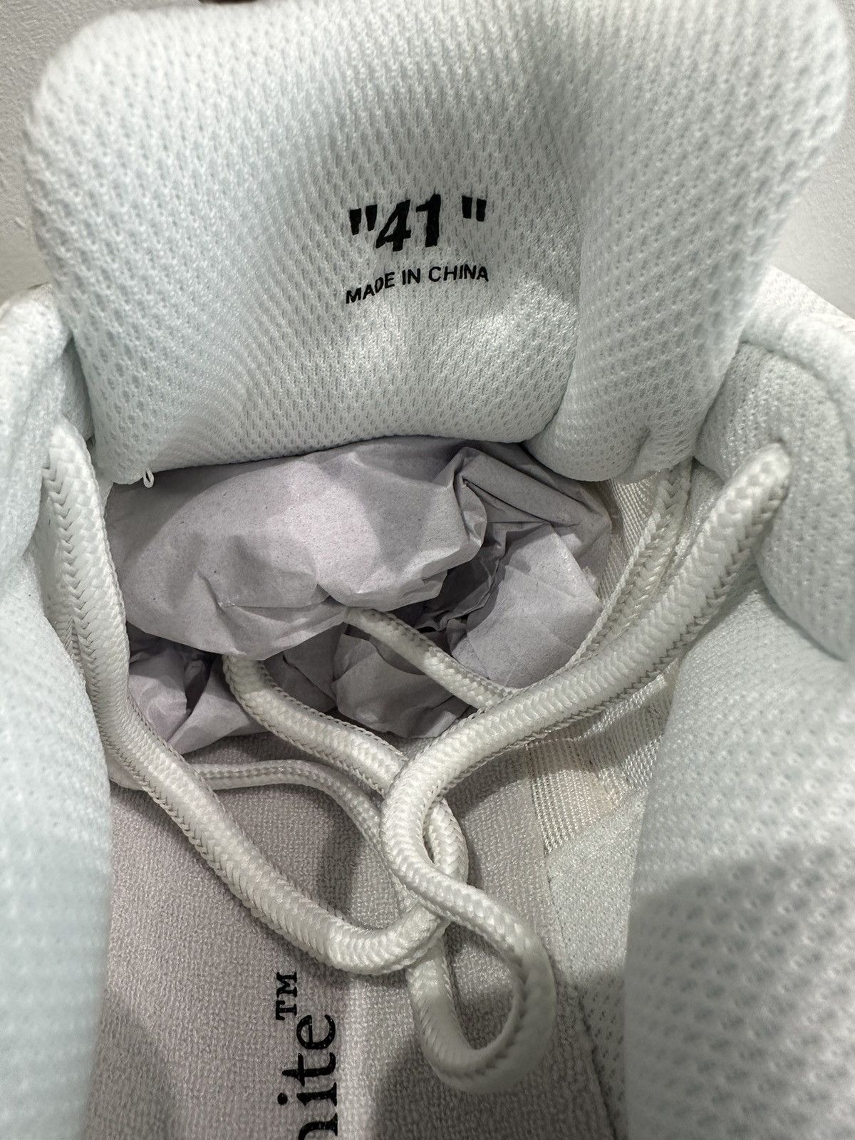 Off-White OFF-WHITE - Be Right Back Sneakers White Size US 8 / EU 41 - 9 Thumbnail