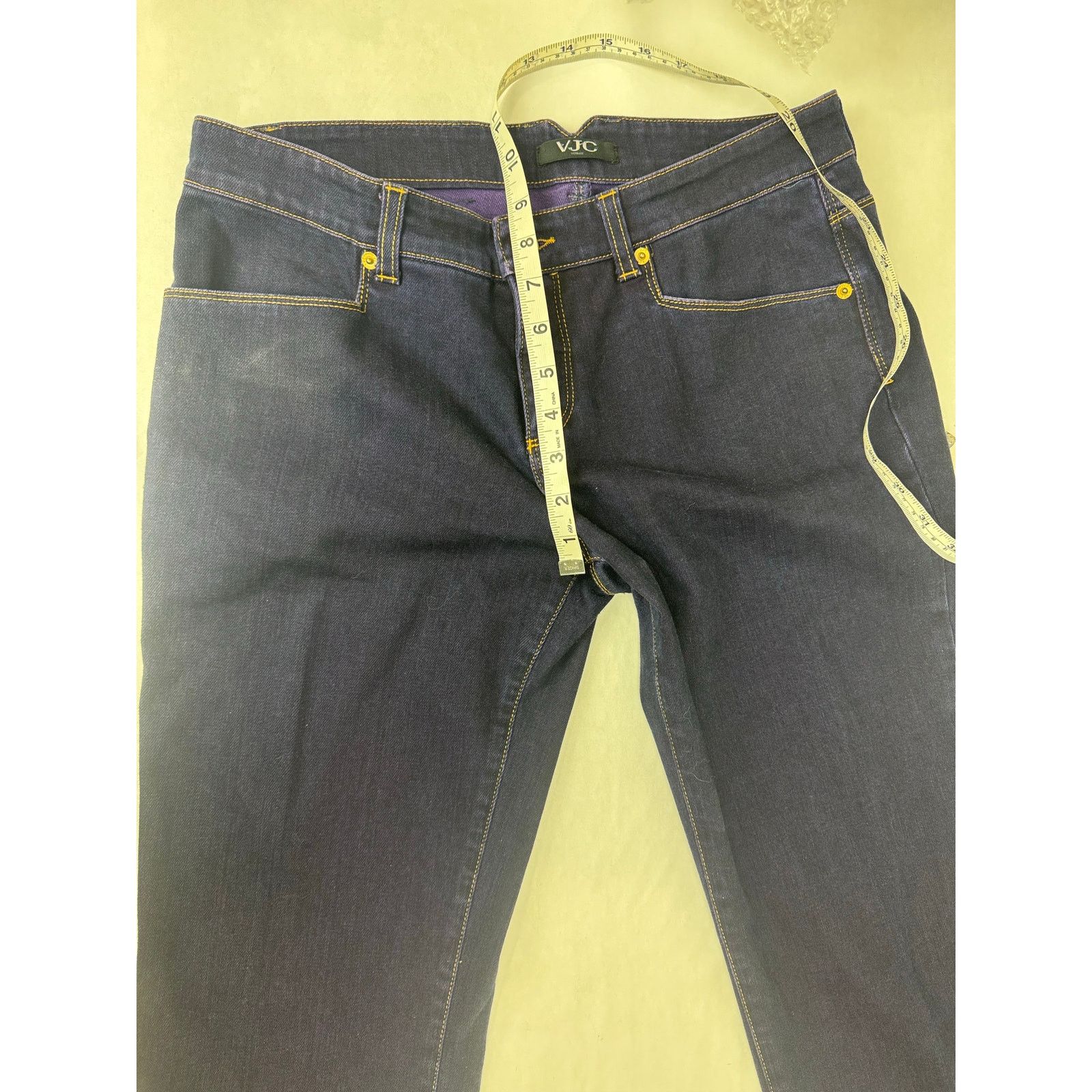 Versace Jeans Couture Versace Jeans Couture Men's Designer Mid Rise Straight 32*34 Size US 32 / EU 48 - 4 Thumbnail