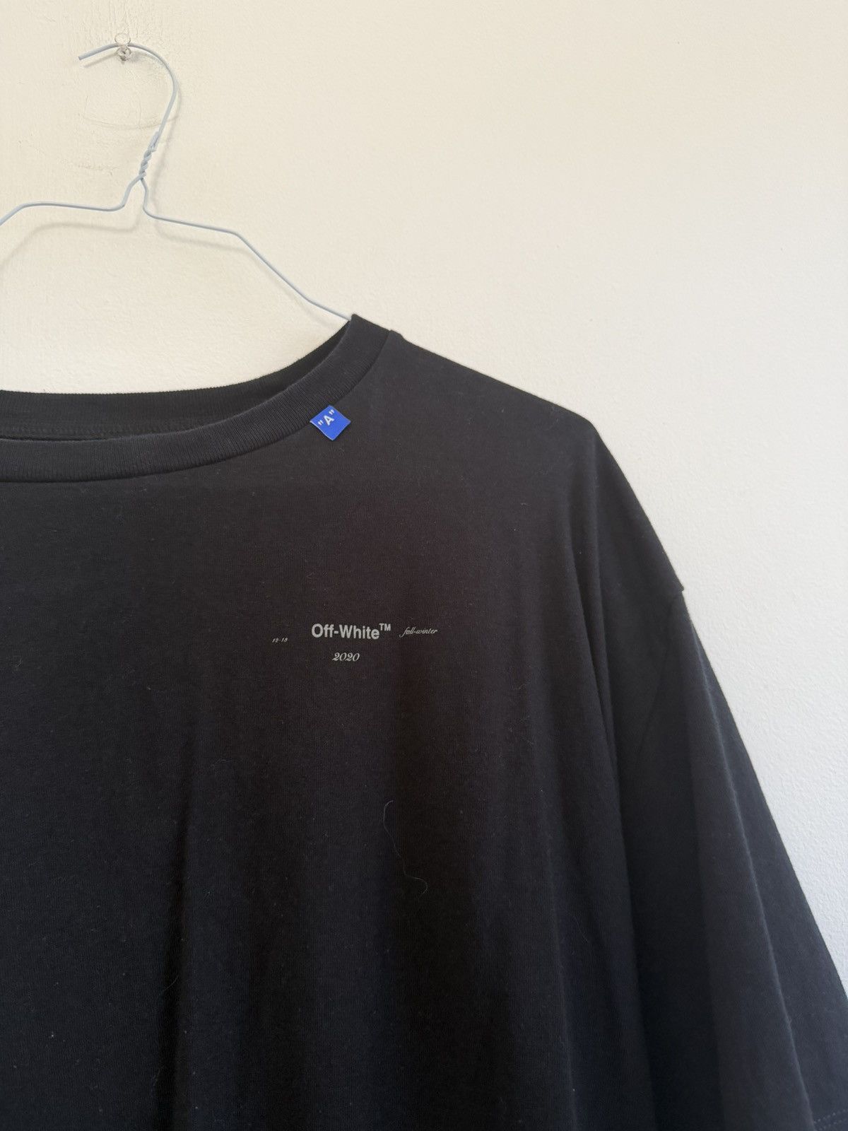 Off-White Off White Unfinished Logo TEE Size US XL / EU 56 / 4 - 6 Thumbnail