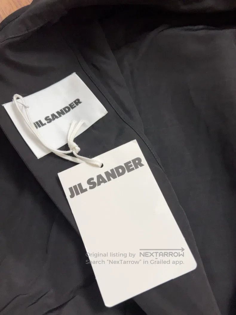 Jil Sander Jil sander Black lace-up jacket Size S / US 4 / IT 40 - 2 Thumbnail