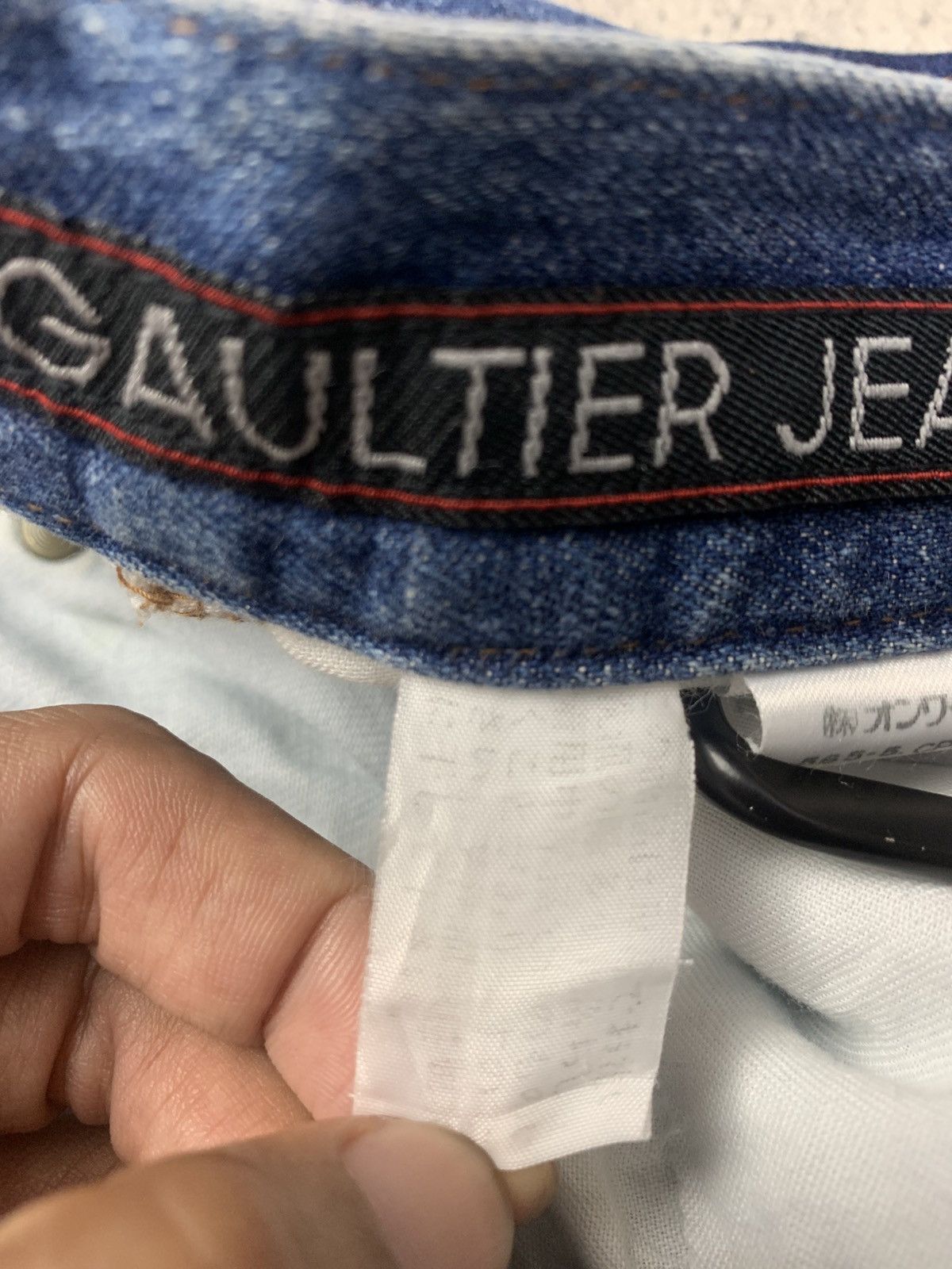 Jean Paul Gaultier 🐍 Archive Jean Paul Gaultier Patchwork Jeans Size US 31 - 12 Thumbnail