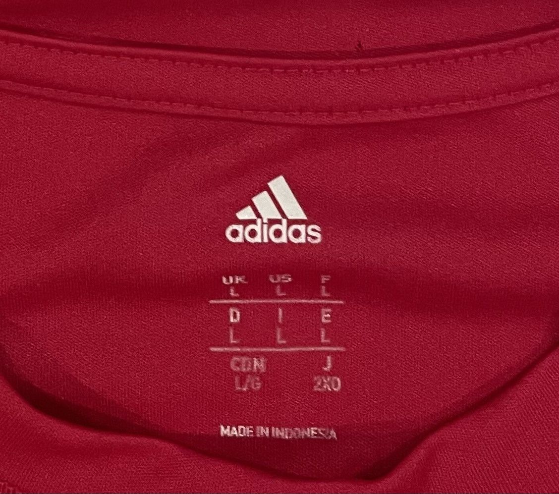 Adidas Adidas 2017/18 New York Red Bulls Soccer Jersey Men’s Large Size US L / EU 52-54 / 3 - 4 Thumbnail