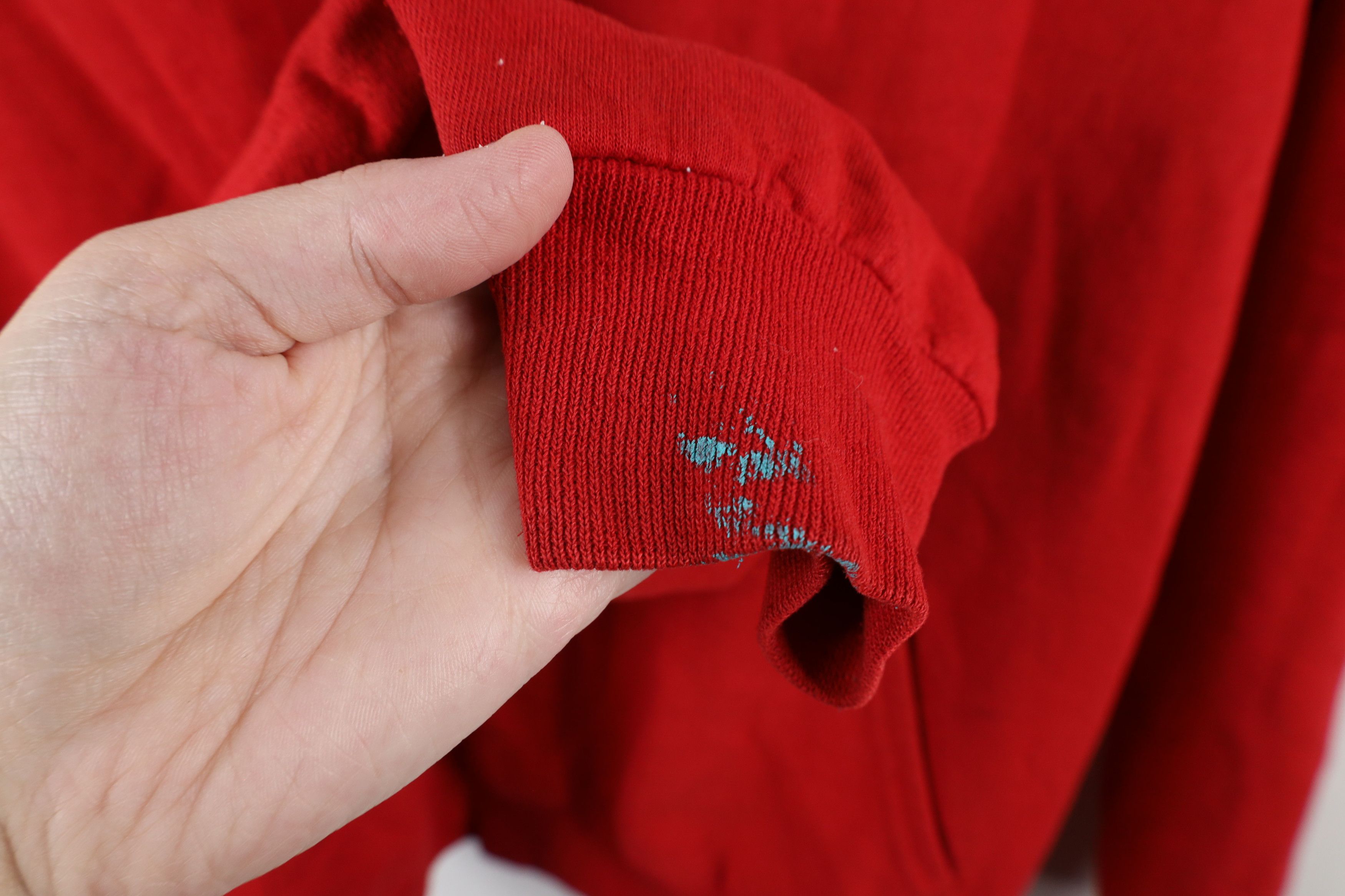 Vintage Vintage Spell Out North Carolina State University Hoodie Red Size US XL / EU 56 / 4 - 7 Thumbnail