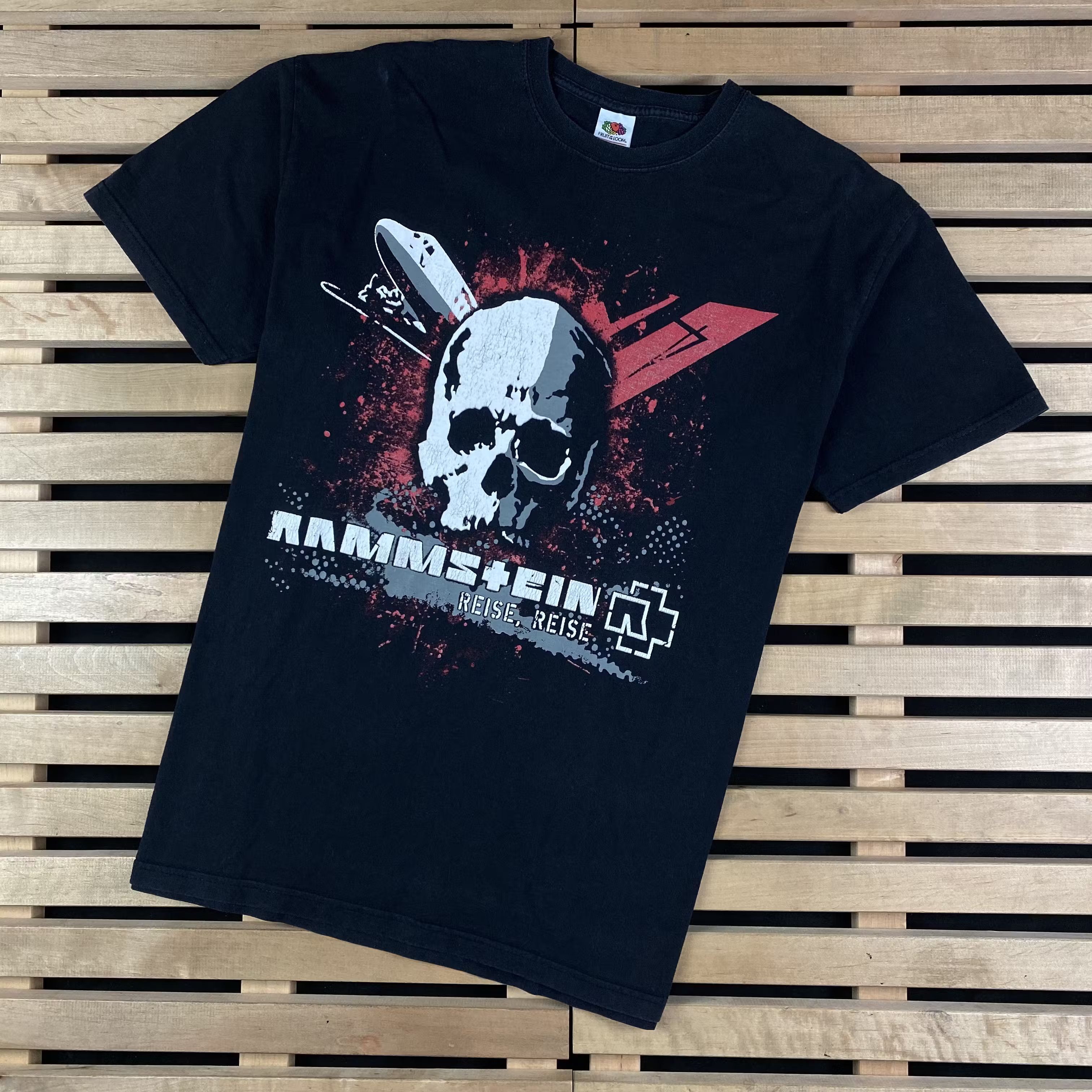 Band Tees × Vintage Mens Vintage T Shirt Rammstein Size XL Size US XL / EU 56 / 4 - 1 Thumbnail