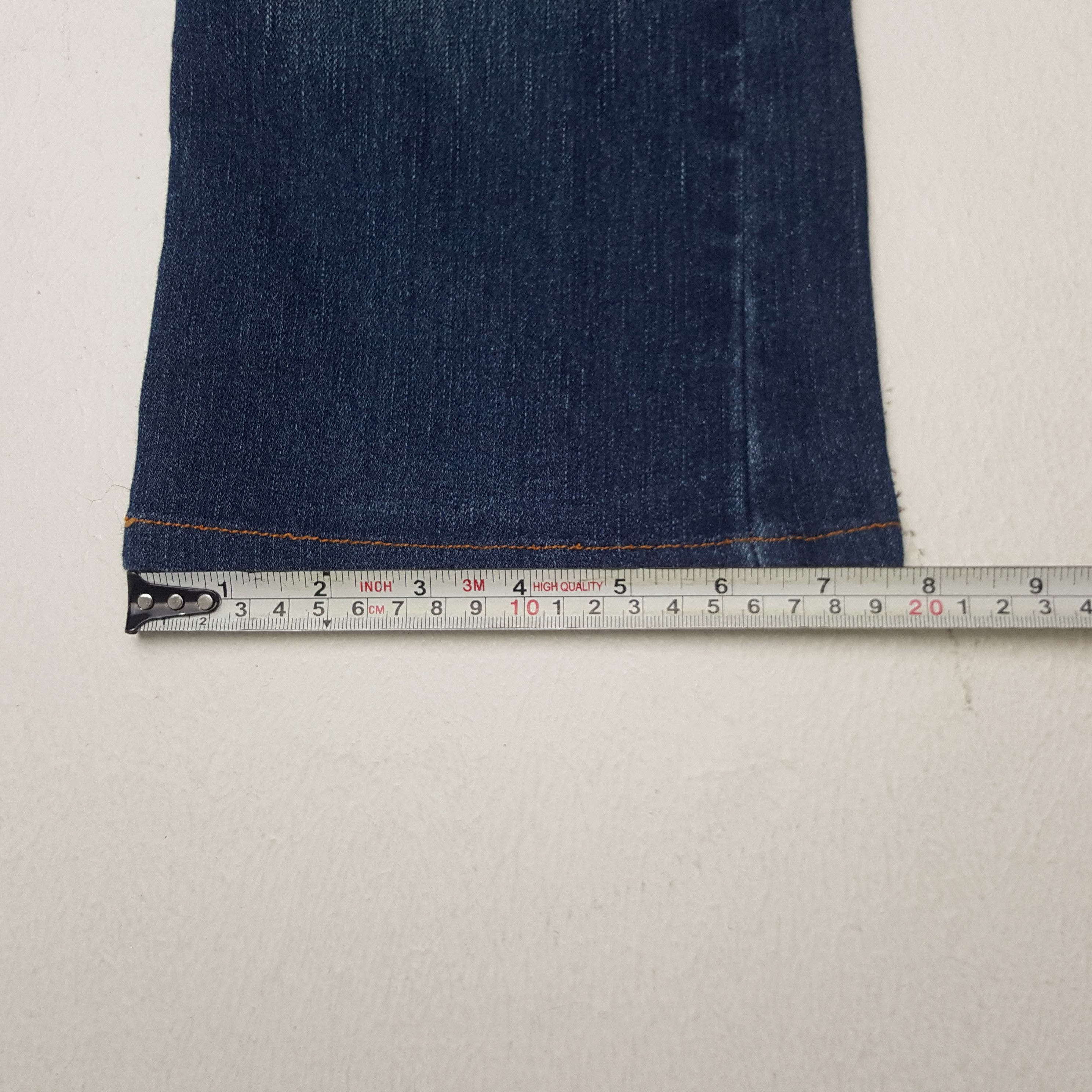Evisu × Japanese Brand × Vintage Vintage Evisu Japanese Brand Daicock Custom Art Denim Jeans Size 31" - 14 Thumbnail