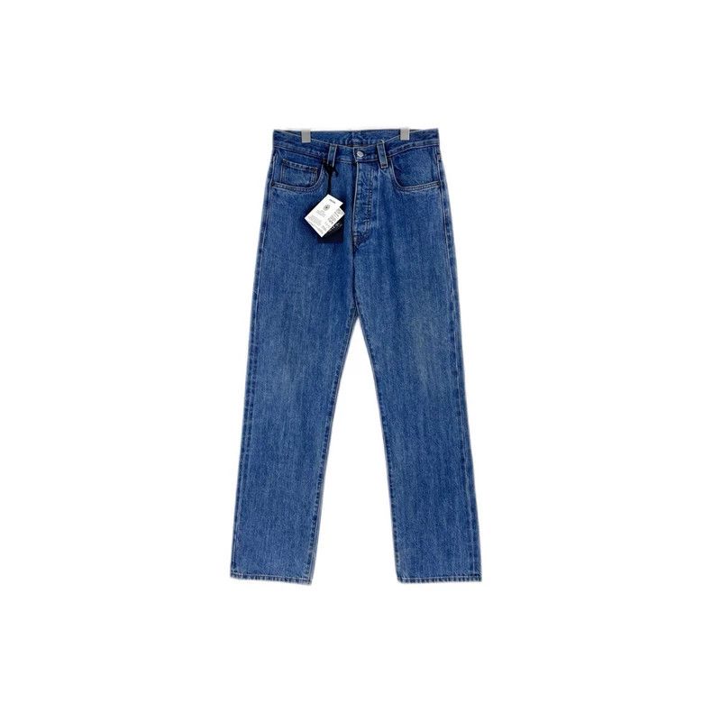 Prada Prada Blue metal triangle jeans 2502-Nextarrow Size US 30 / EU 46 - 1 Thumbnail