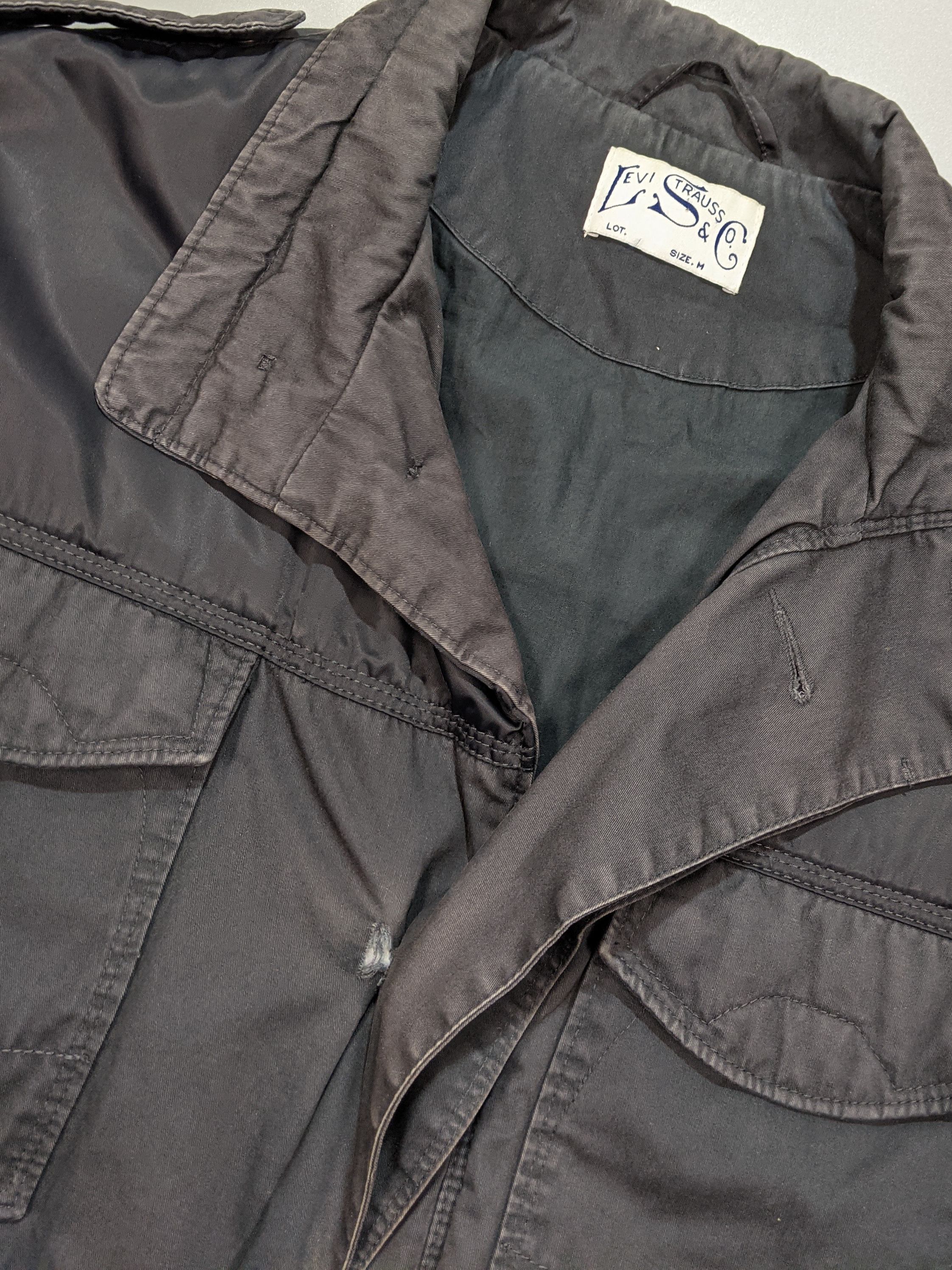 Levi's × Levi's Vintage Clothing LEVIS Vintage Men's Shabby Dark Grey Jacket Size M / US 6-8 / IT 42-44 - 4 Thumbnail
