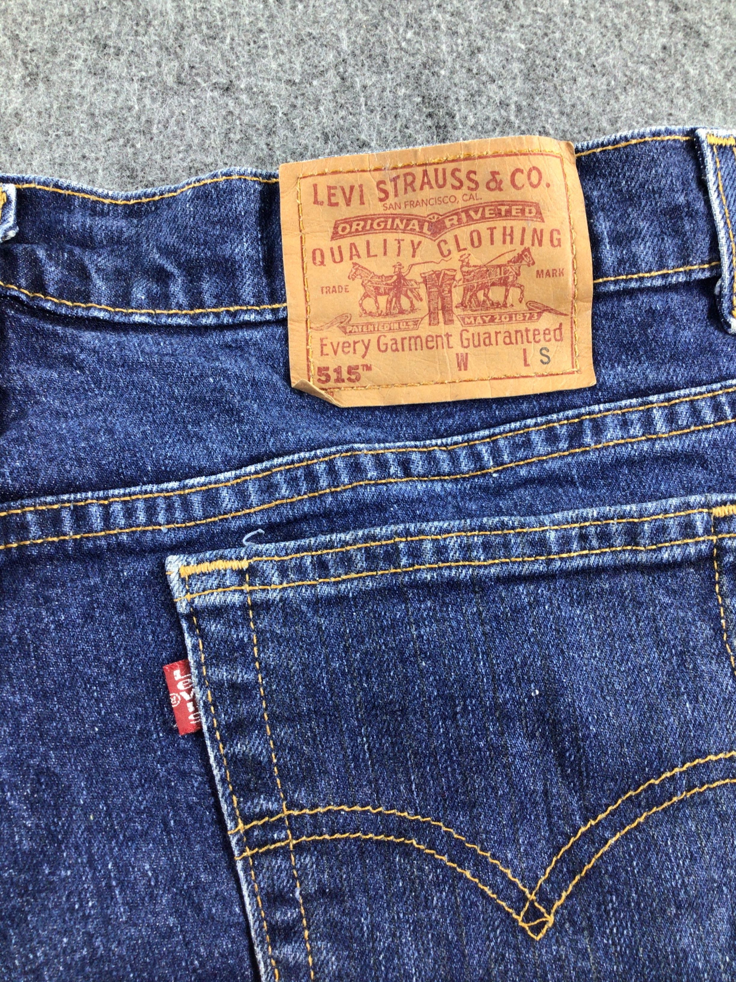 Levi's Vintage Levis 515 Jeans Medium Wash Denim -J514 Size US 34 / EU 50 - 5 Thumbnail
