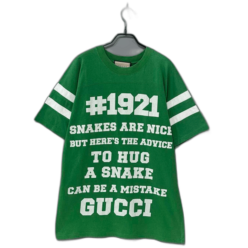 Gucci GUCCI #1921 Snakes Are Nice Short Sleeve Shirt-yf | Grailed