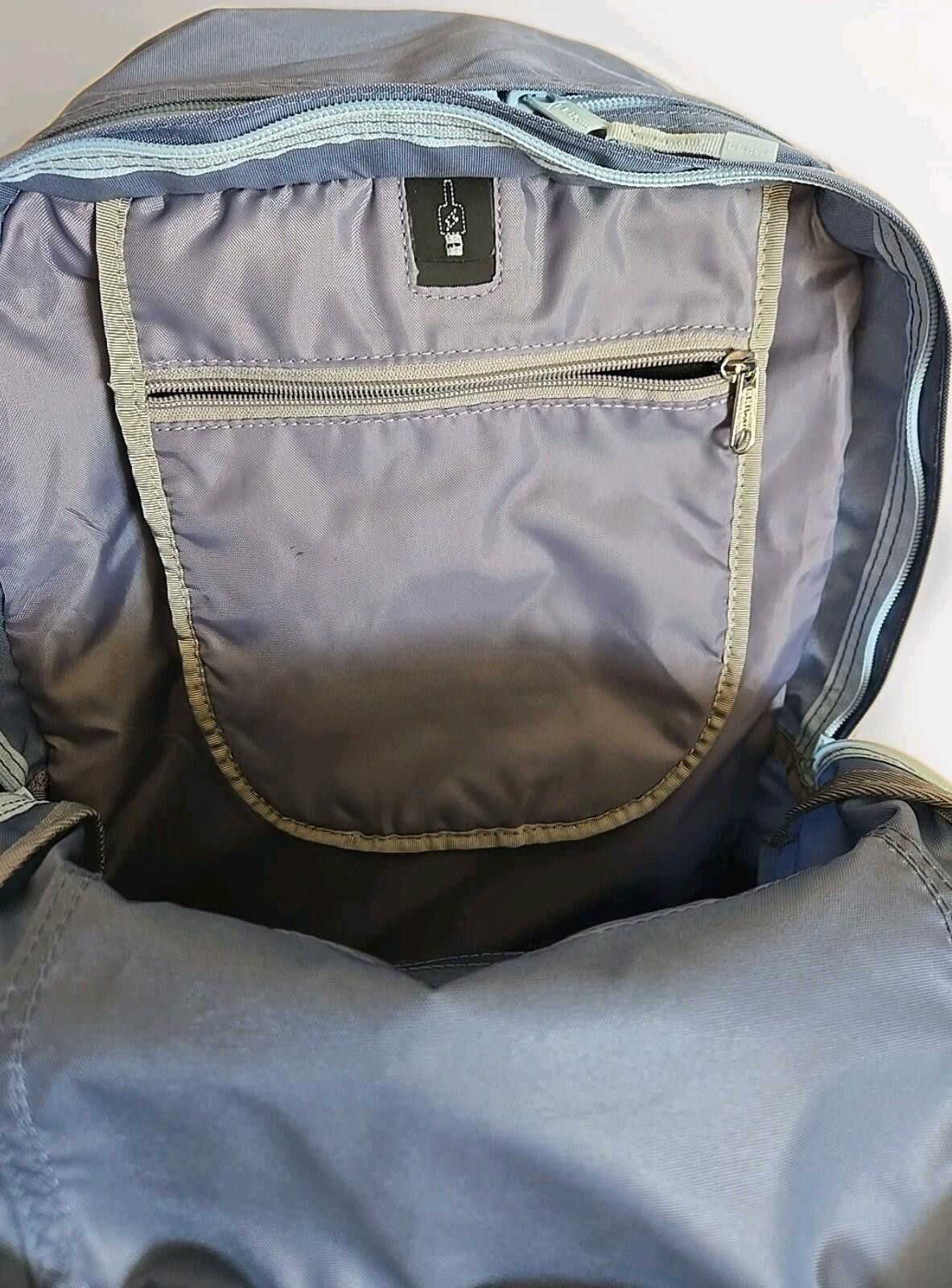 L.L. Bean NEW L.L.Bean Deluxe Book Pack BACKPACK 37L BLUE Size ONE SIZE - 6 Thumbnail
