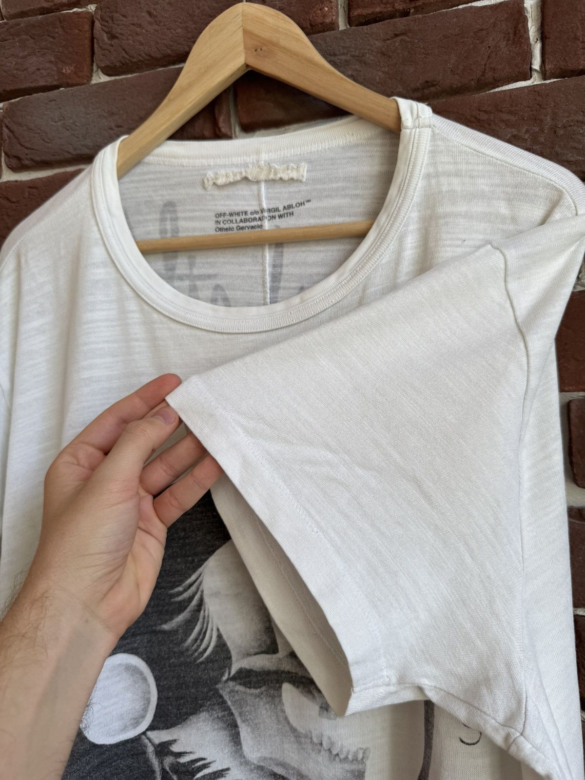 Off-White Rare x Off-White Othello Half Time 'War Is Hell' Tee FW16 Size US L / EU 52-54 / 3 - 12 Thumbnail