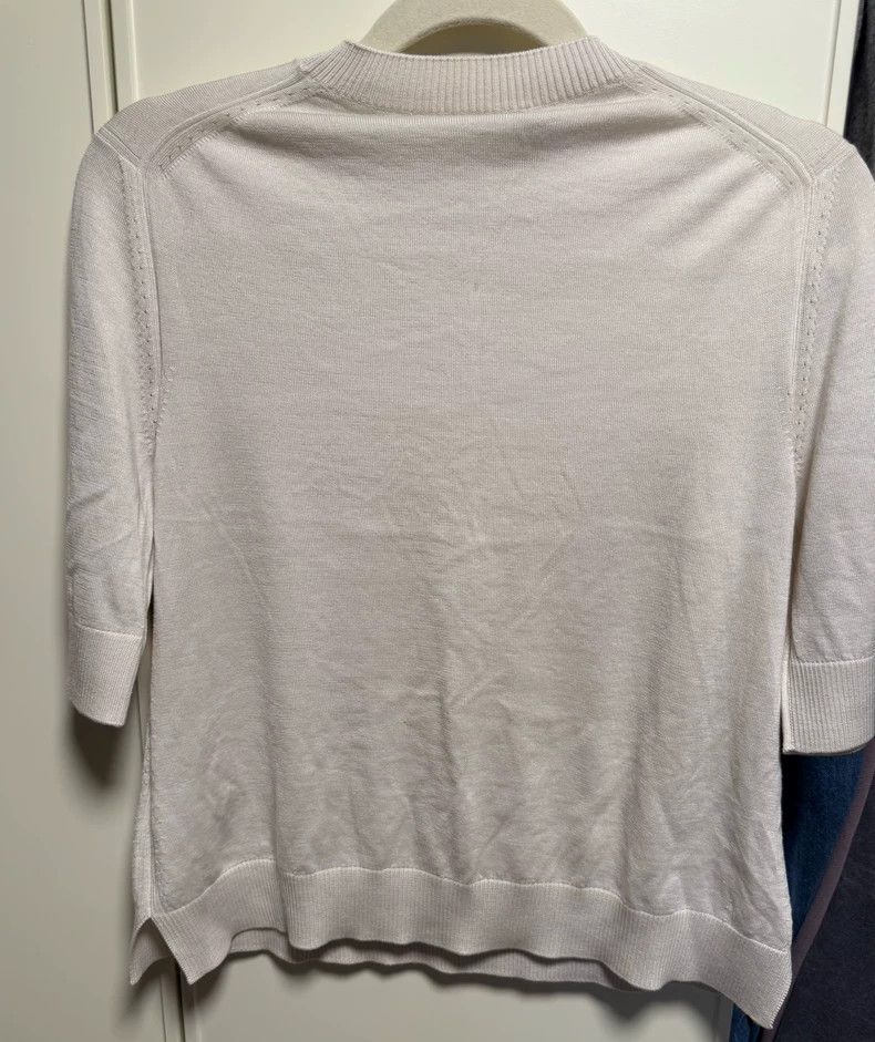 Loro Piana Loro piana Pure cashmere short sleeves 2506-Nextarrow Size XS / US 0-2 / IT 36-38 - 2 Thumbnail