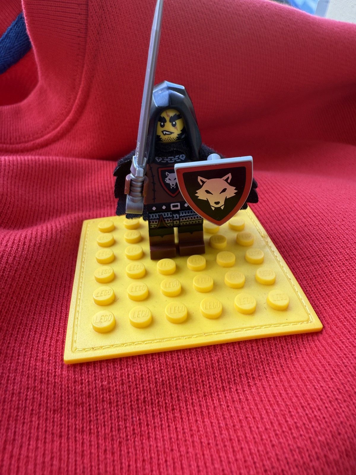 LEGO × Levi's NWT w/Wearable 6x6 Baseplate – Red Crew Sweatshirt Size US L / EU 52-54 / 3 - 4 Thumbnail