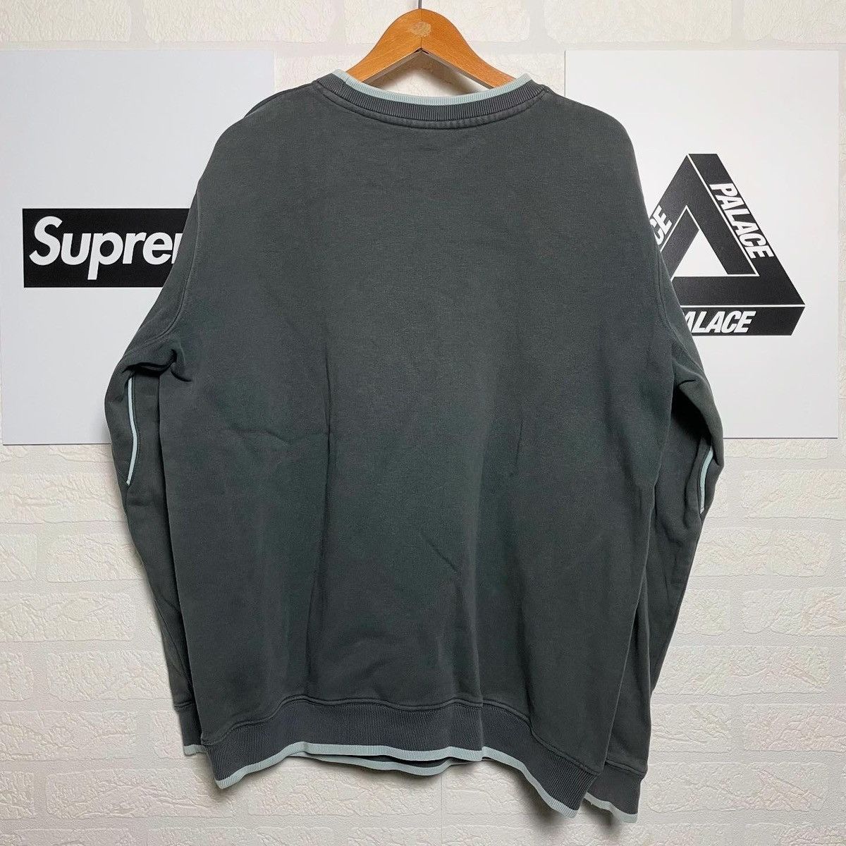 Nike × Vintage 90’S Vintage sweatshirt Nike Streetwear Central logo swoosh Size US M / EU 48-50 / 2 - 2 Thumbnail
