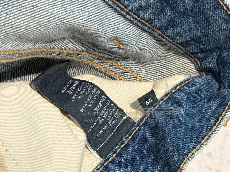 Celine CELINE Washed Mid-Rise Denim Jeans Size US 29 - 5 Thumbnail