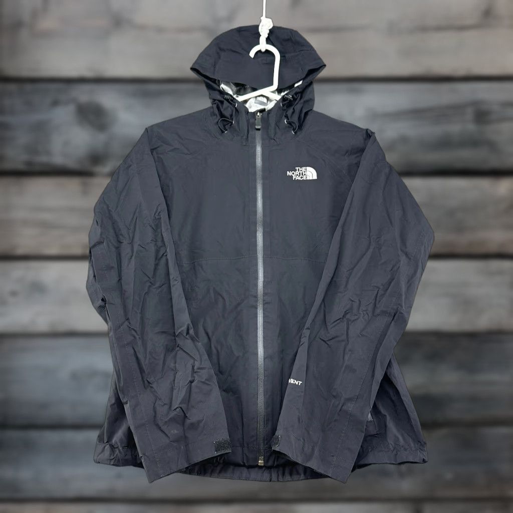 The North Face The North Face Windbreaker Jacket Womens Small Black Hooded Nylon Dryvent Shell Regular Fit Modern Outdoors Mens? Size S / US 4 / IT 40 - 1 Thumbnail