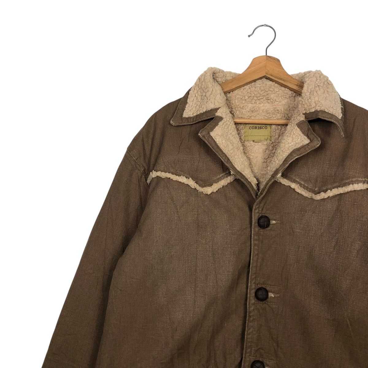 🔥VINTAGE CHORE JACKET DETROIT BLANKET CORISCO ISSEY MIYAKE