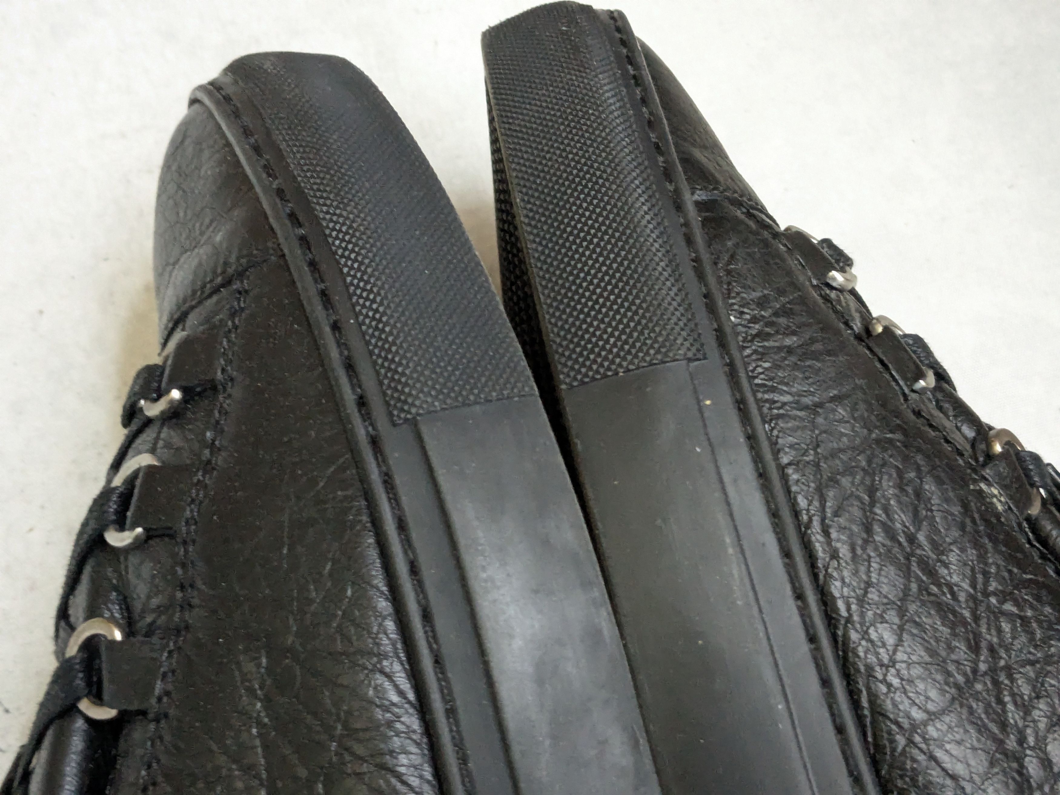 Balenciaga Balenciaga Arena Sneakers Black 10 Low Tops Leather Size US 10 / EU 43 - 11 Thumbnail