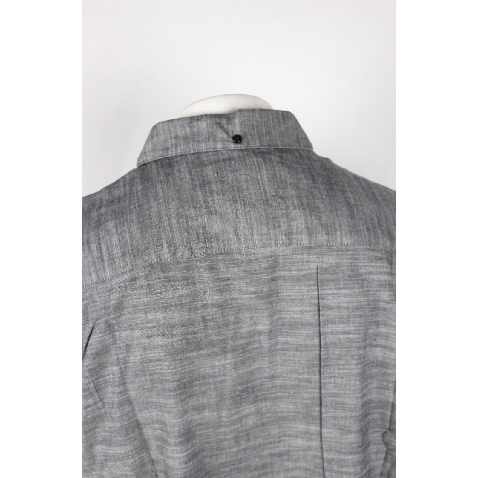 Hurley Hurley Men's One & Only 2.0 Button Shirt Short Sleeve XXL Chambray Gray Black Size US XXL / EU 58 / 5 - 3 Thumbnail