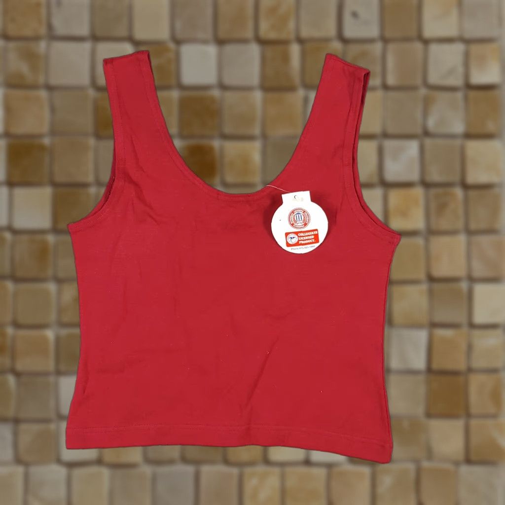 Vintage VINTAGE Spike Sports Red Athletic Gym Tank Top Women's Size Large Sleeveless Stretch 90s Sports Retro Size L / US 10 / IT 46 - 1 Thumbnail