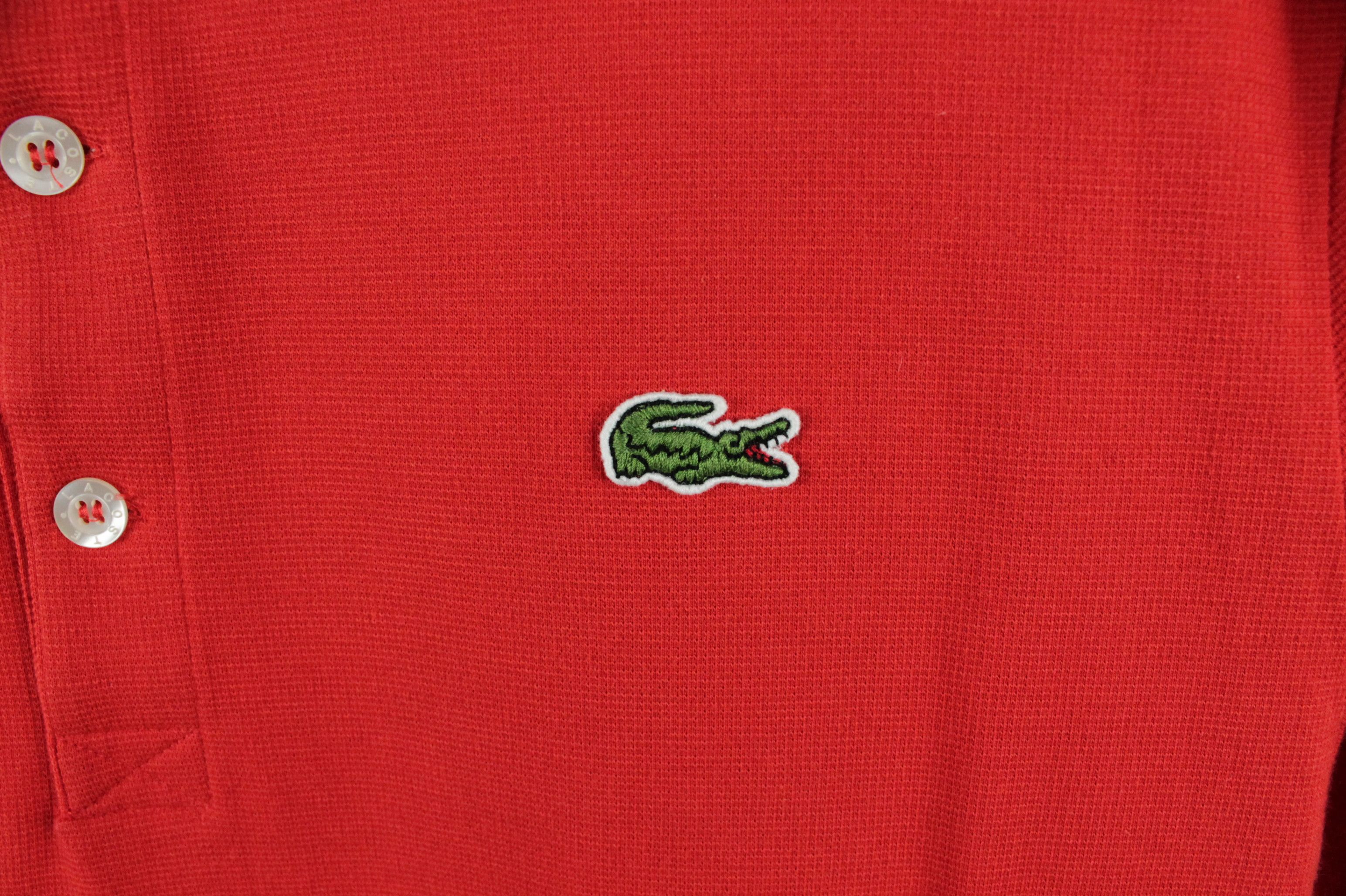 Lacoste Lacoste Sport Slim Fit Red Polo Shirt Men's Size US XL / EU 56 / 4 - 4 Thumbnail