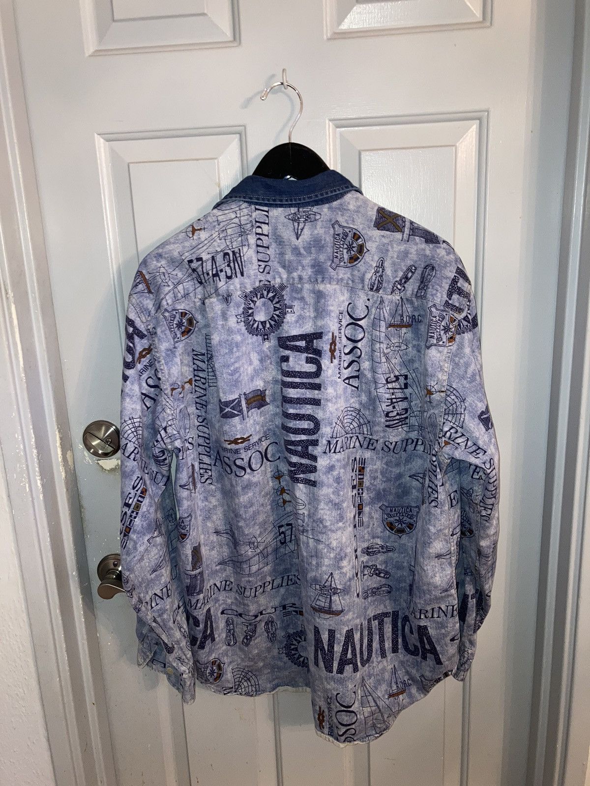 Nautica × Vintage VTG 90s NAUTICA Marine Supplies Surfcasting Equipment XL Size US XL / EU 56 / 4 - 7 Thumbnail