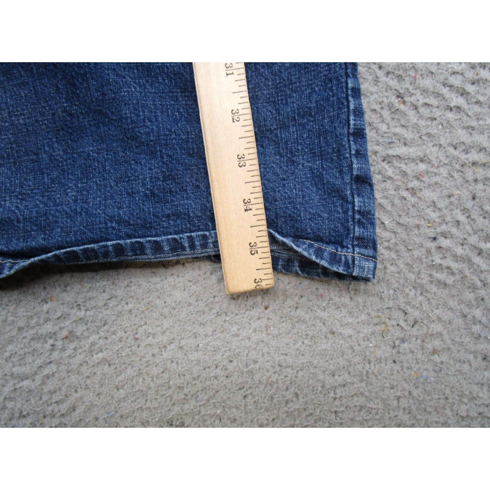 Vintage VINTAGE St Johns Bay Blue Denim Maxi Skirt Size 8M Jean Back Slit Cottage Y2K Size 30" / US 8 / IT 44 - 7 Thumbnail